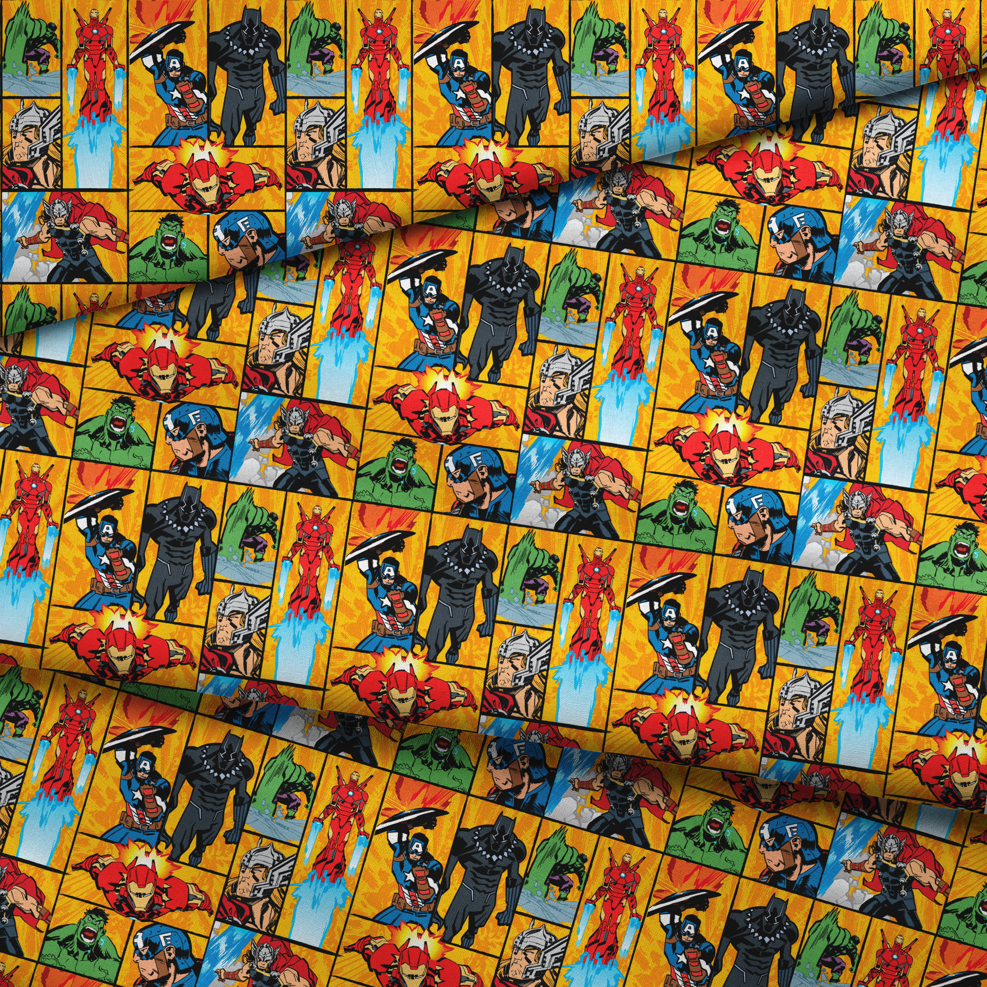  fabric fold mockup