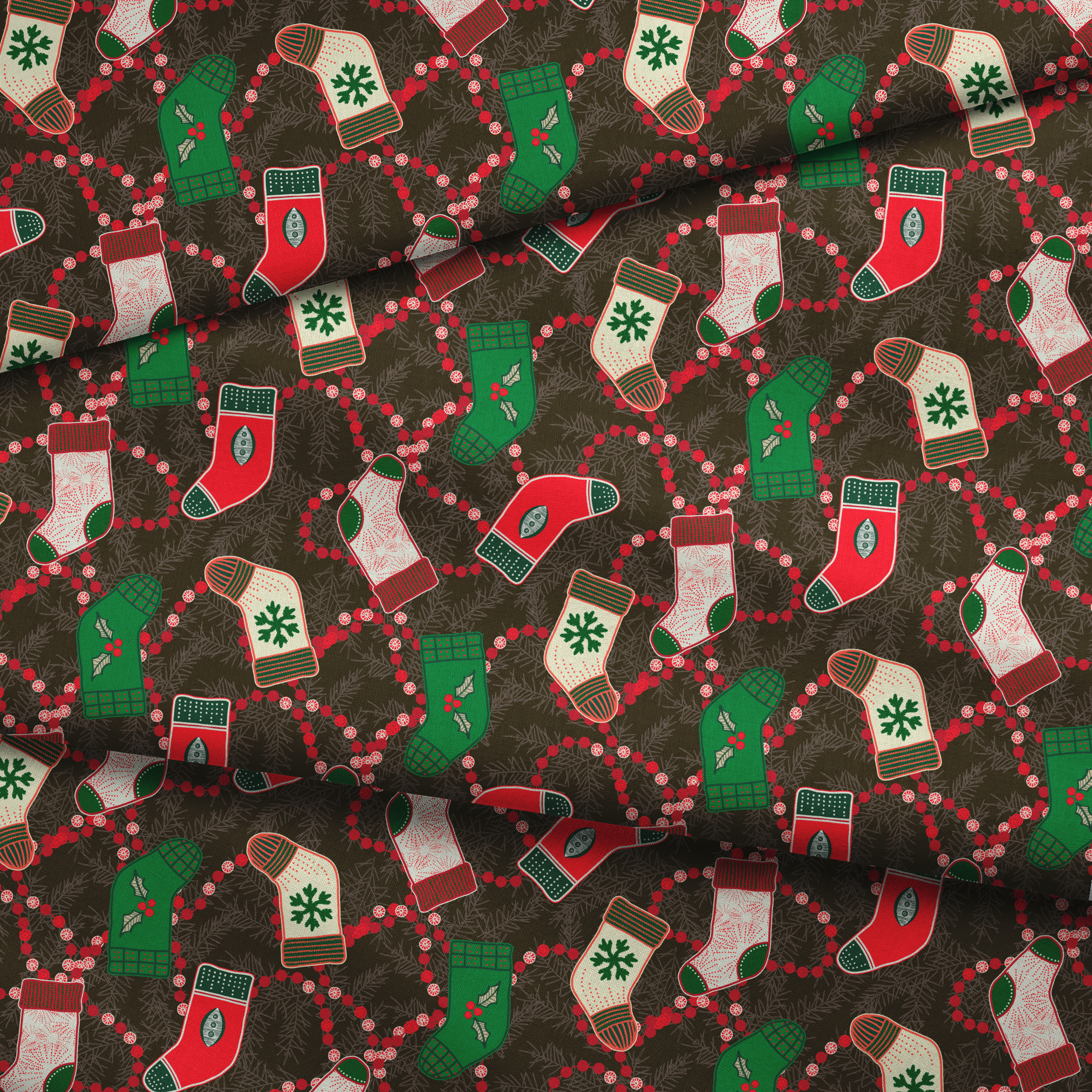  fabric fold mockup