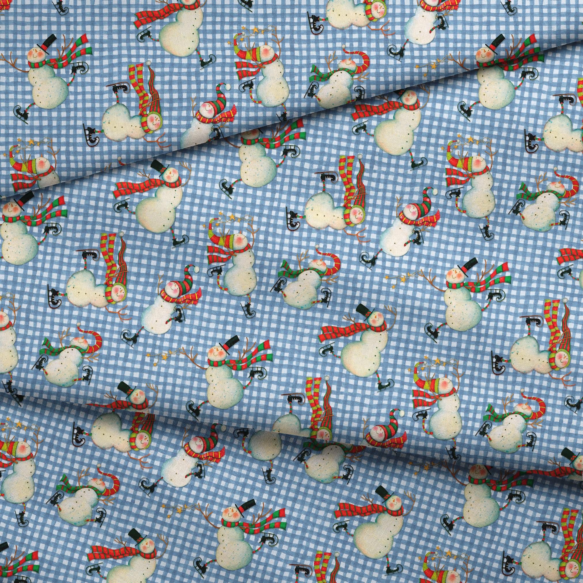  fabric fold mockup