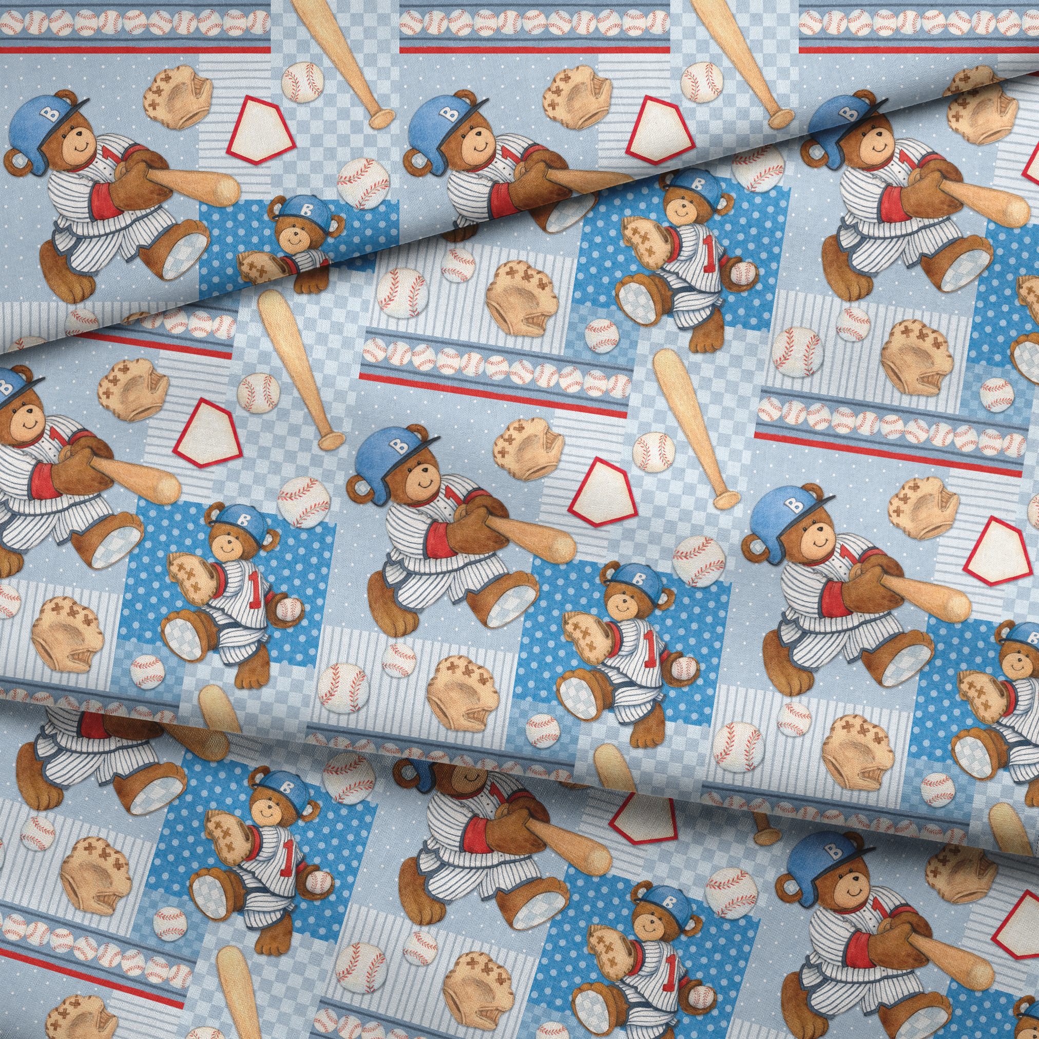  fabric fold mockup