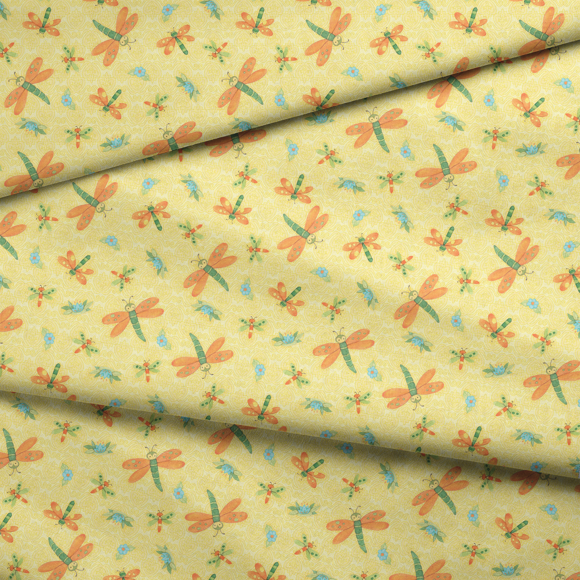  fabric fold mockup