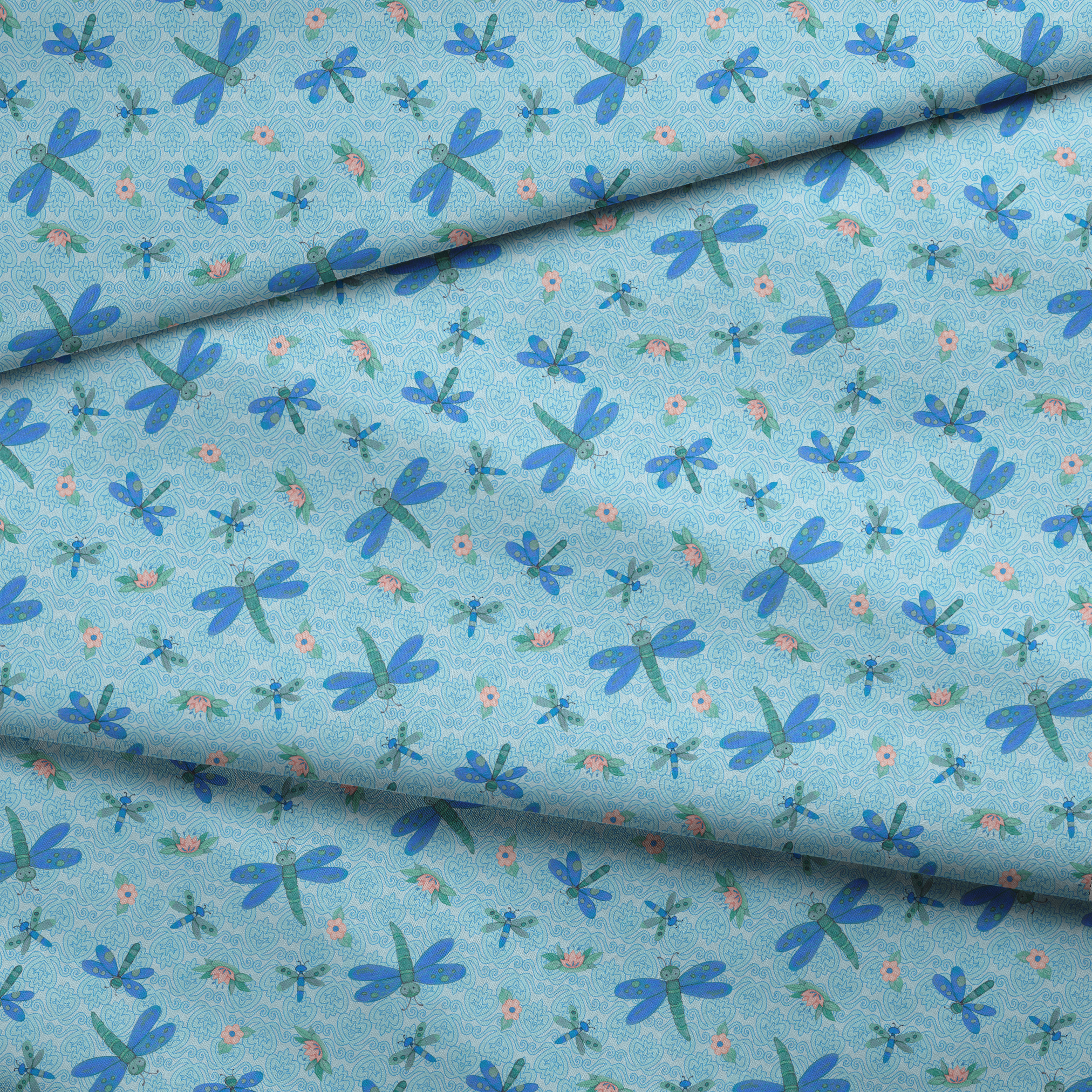  fabric fold mockup