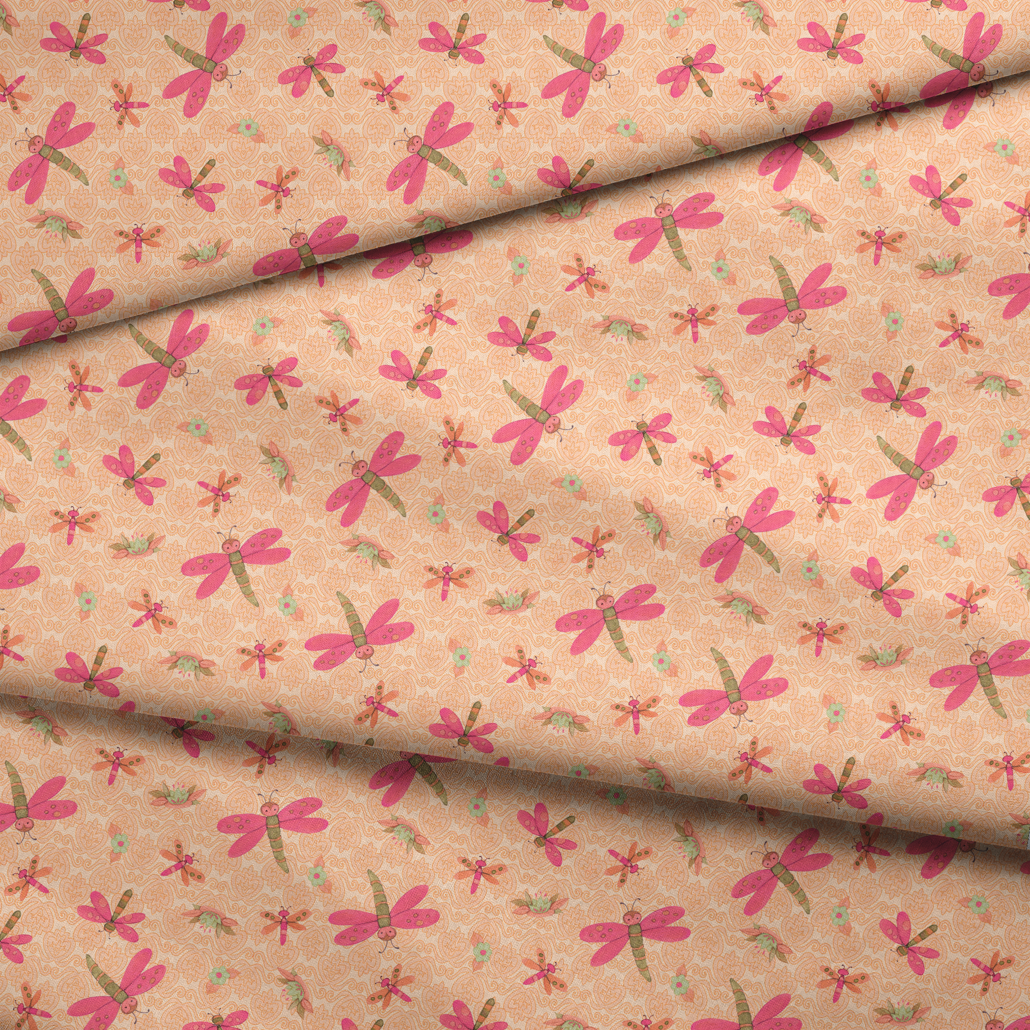  fabric fold mockup