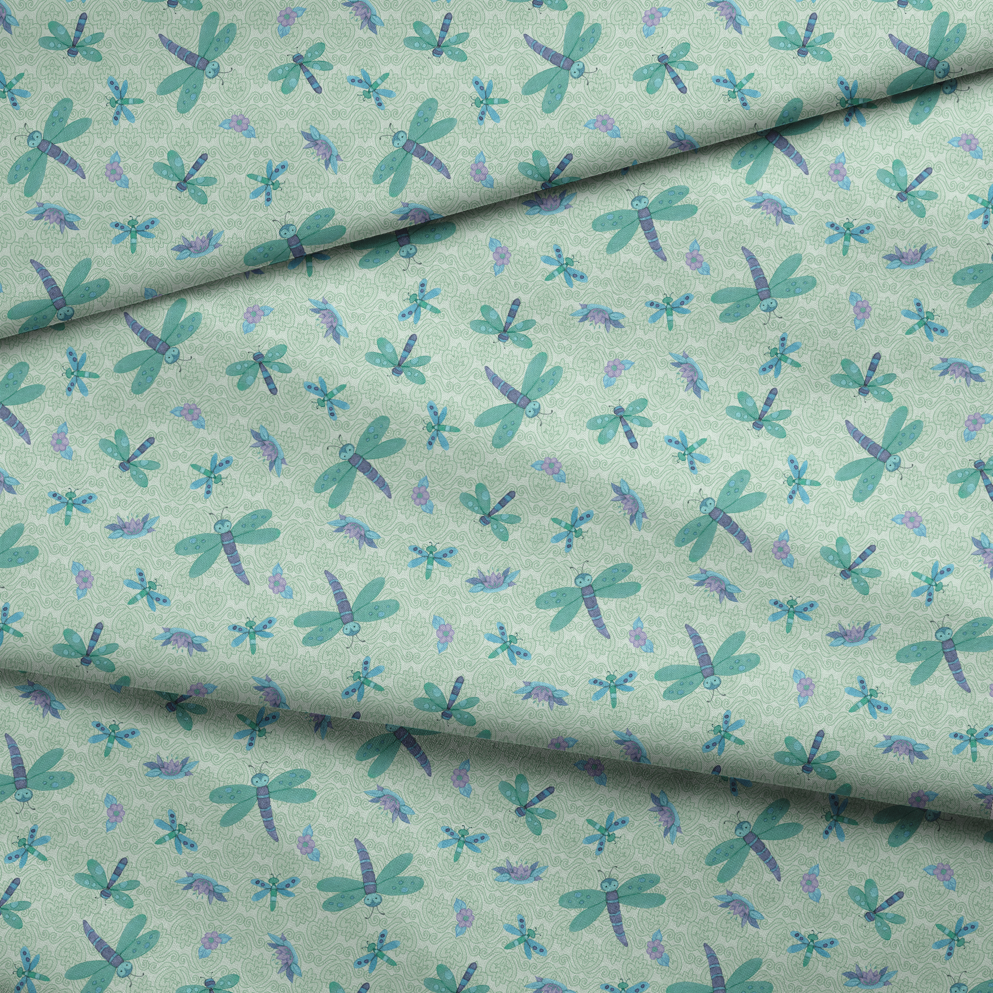  fabric fold mockup
