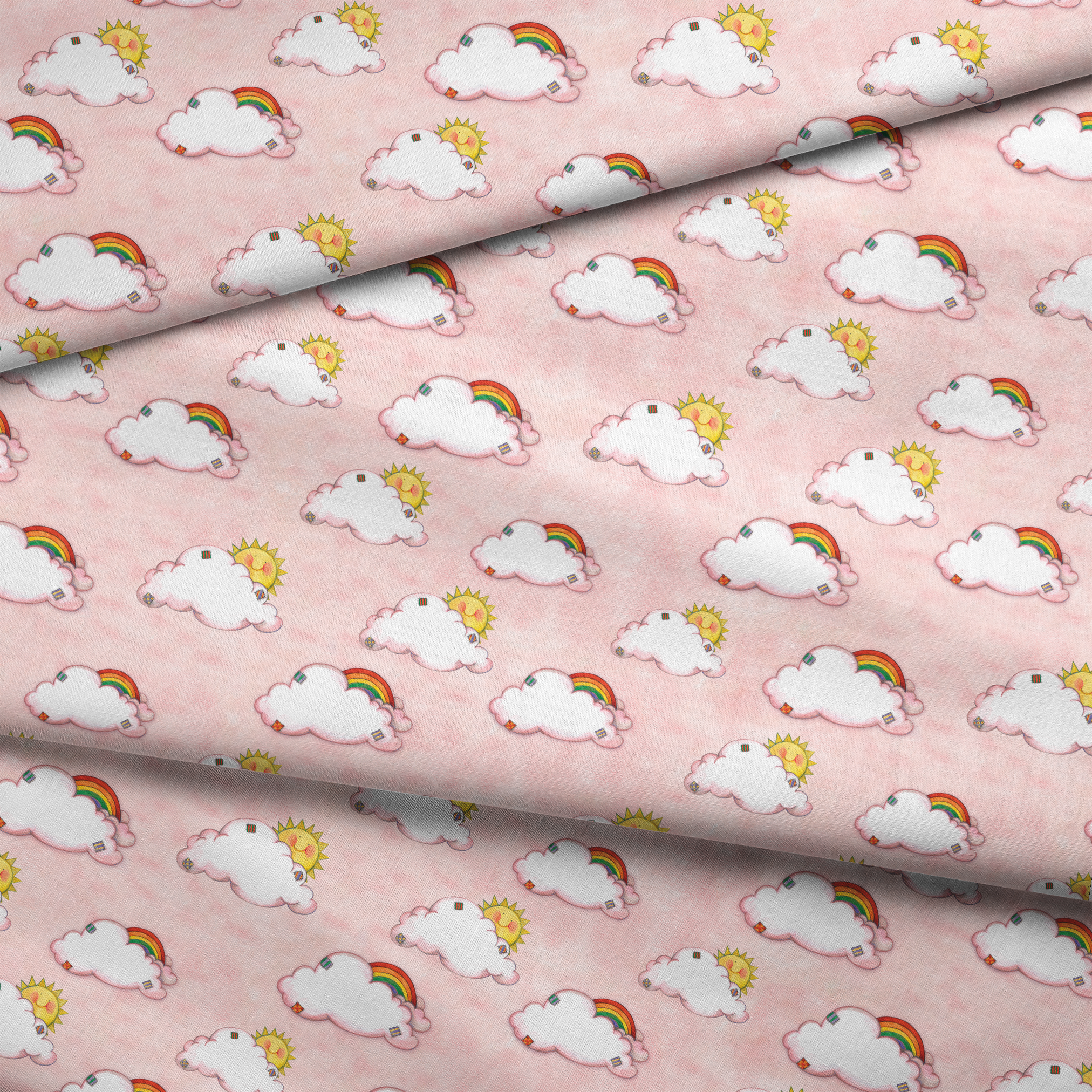  fabric fold mockup