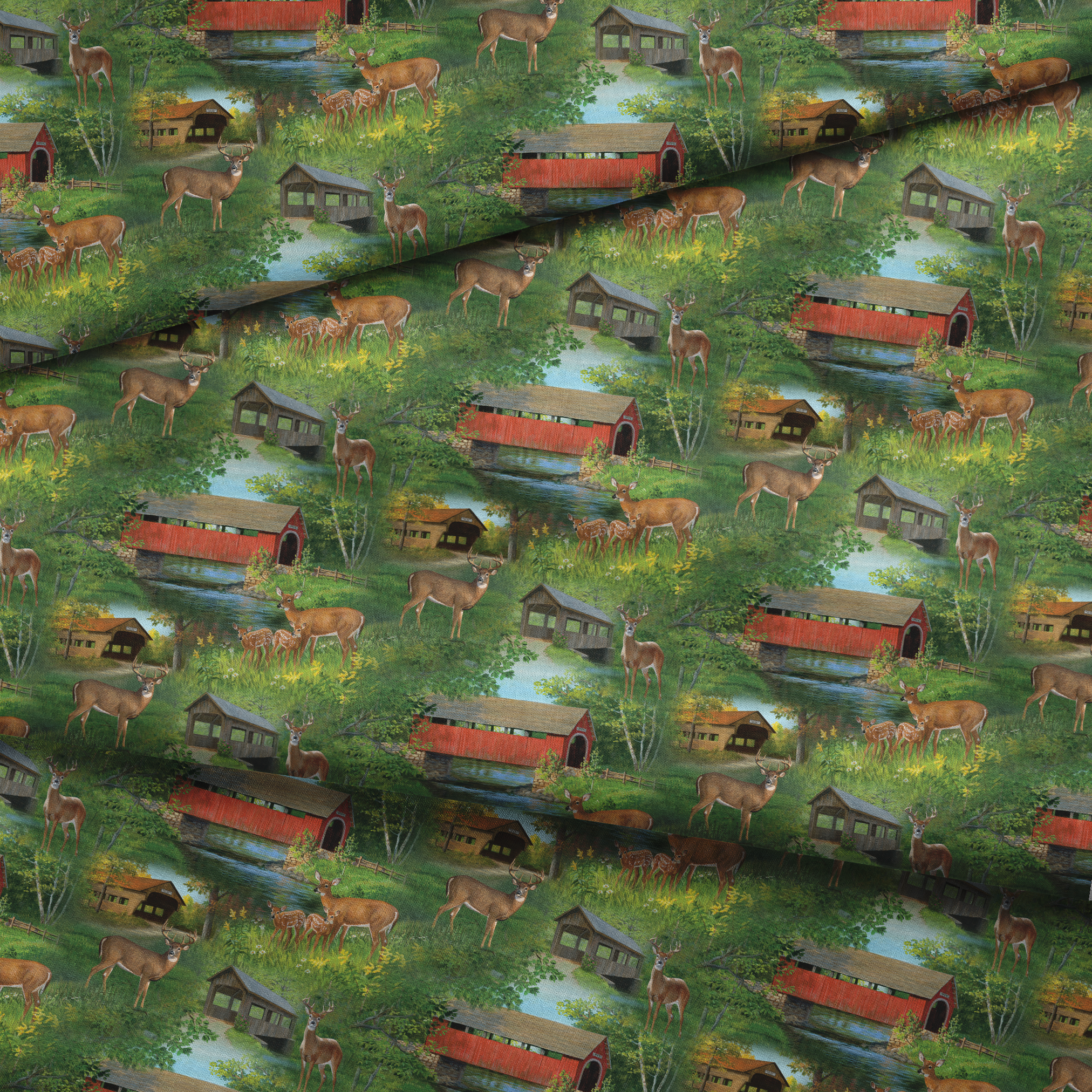  fabric fold mockup