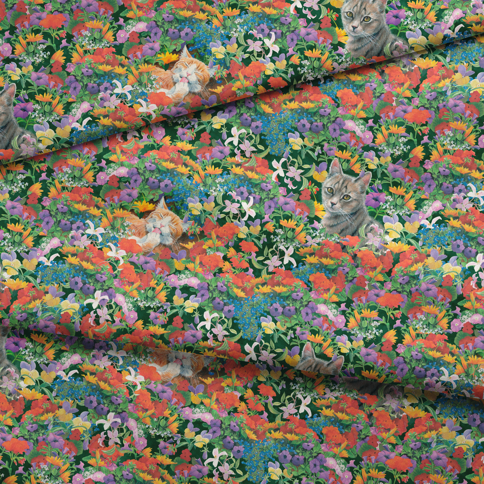 fabric fold mockup