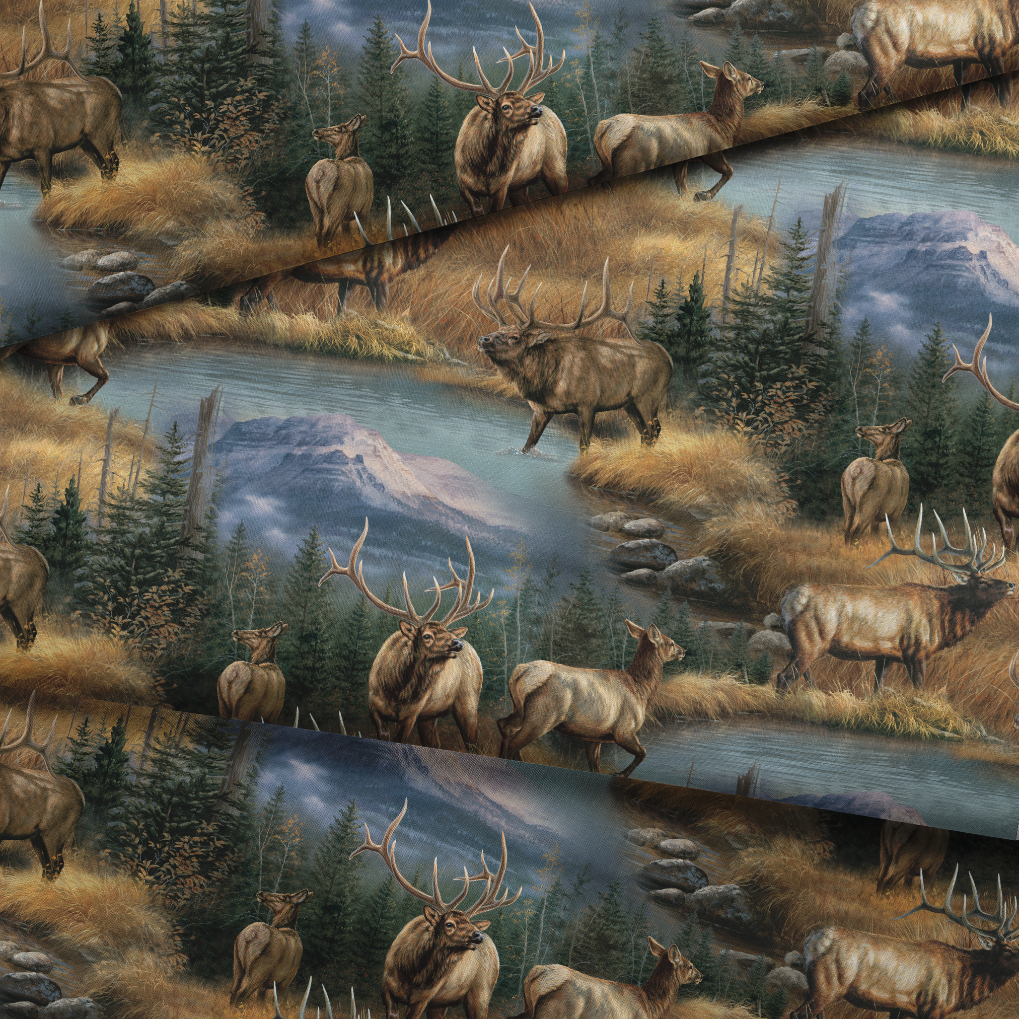  fabric fold mockup