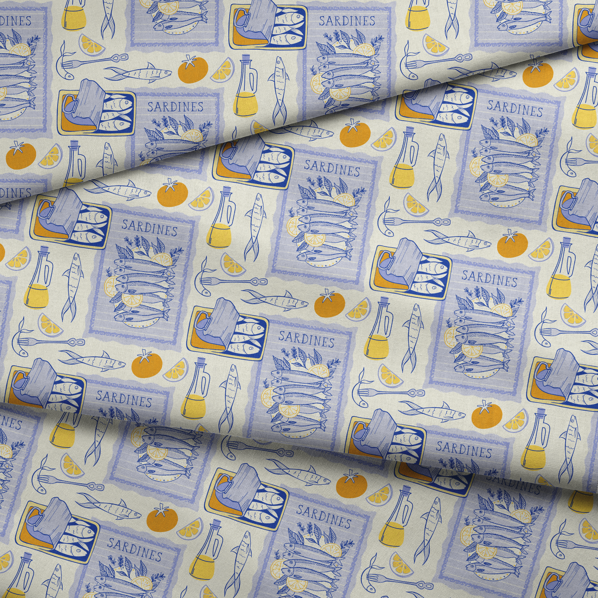  fabric fold mockup