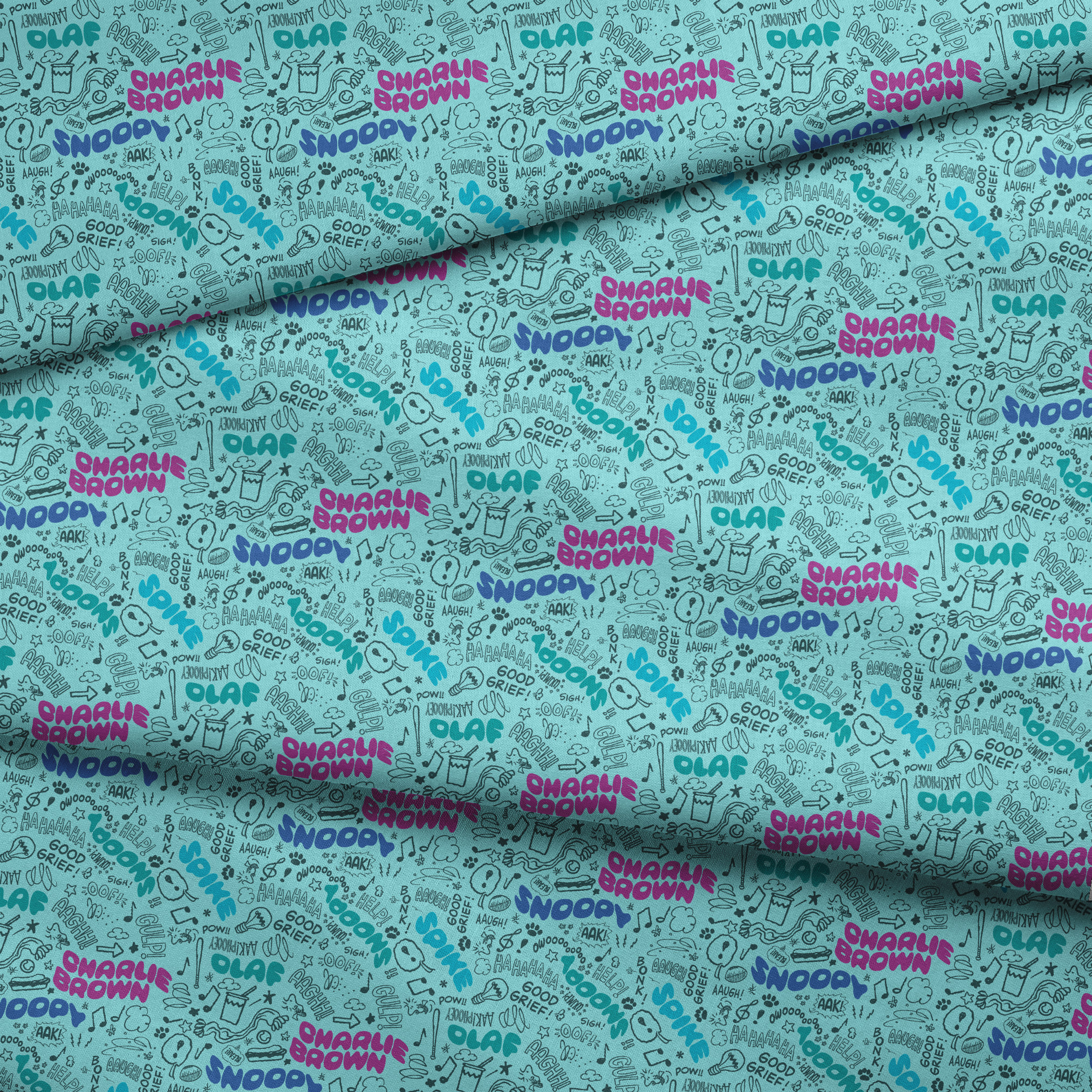  fabric fold mockup