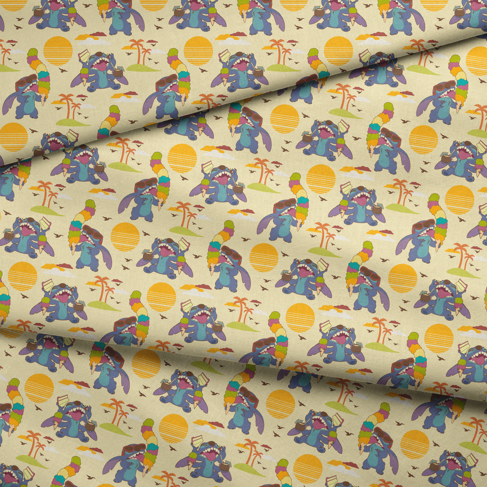  fabric fold mockup