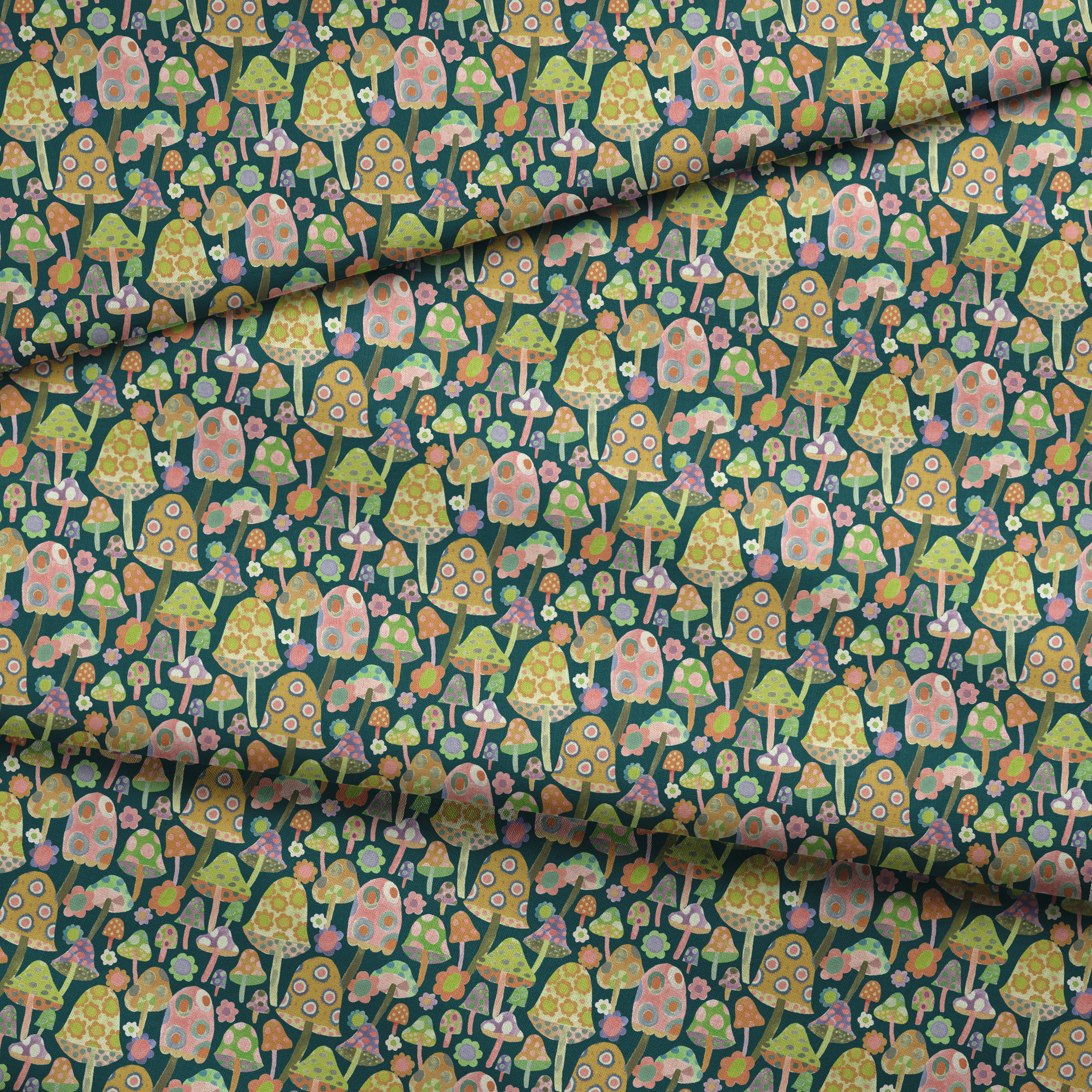  fabric fold mockup