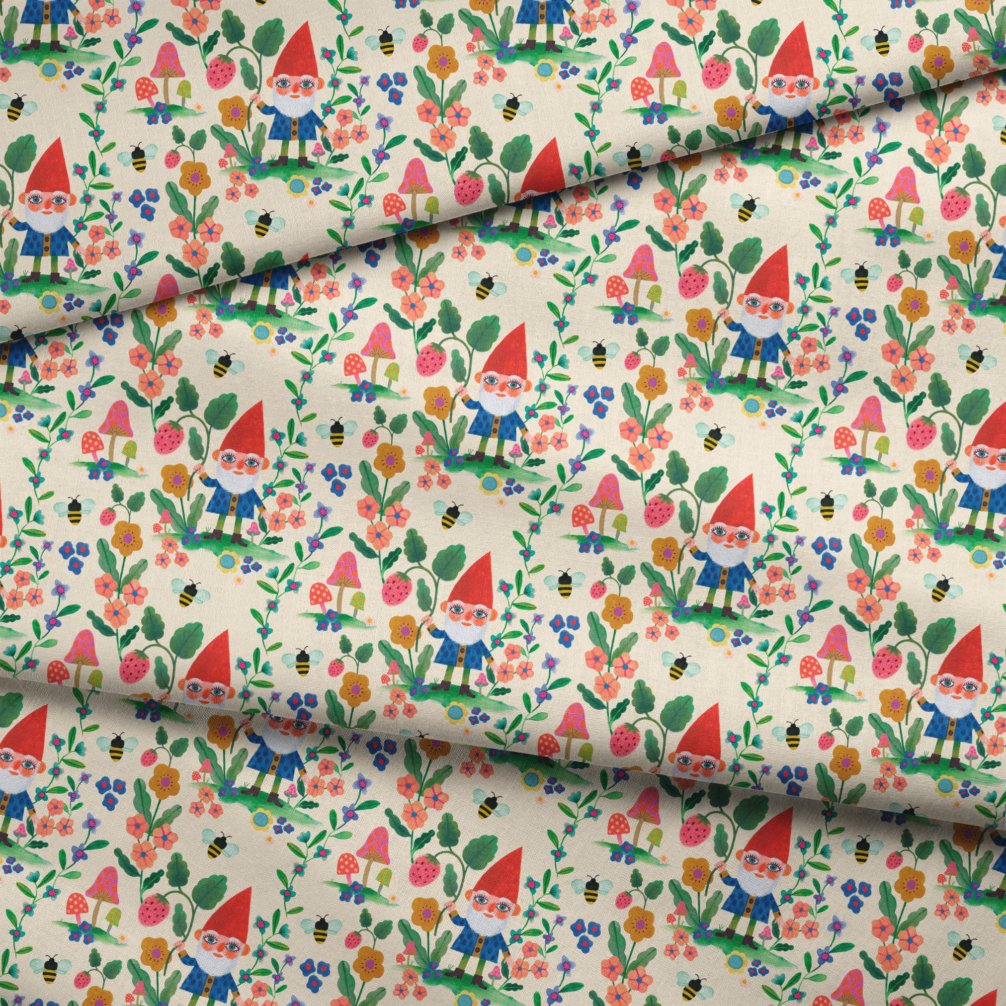  fabric fold mockup