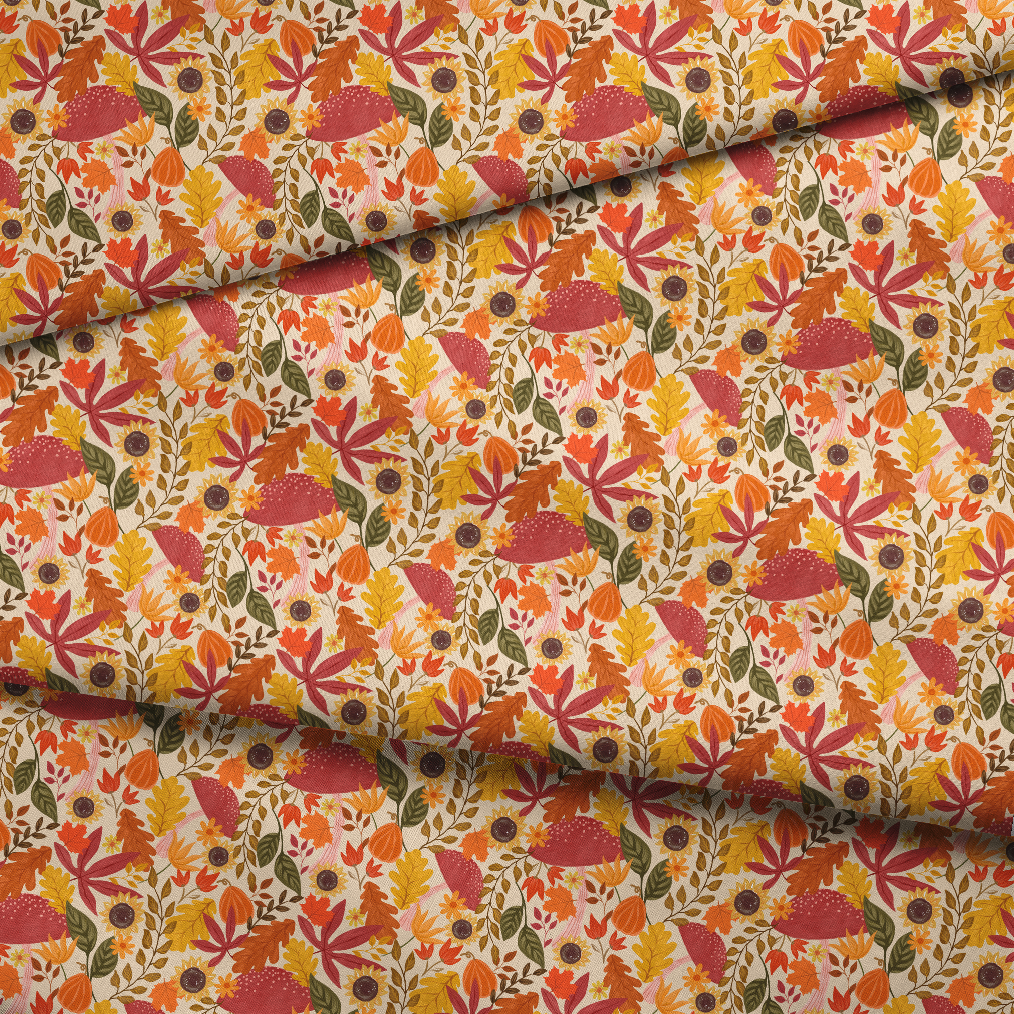  fabric fold mockup