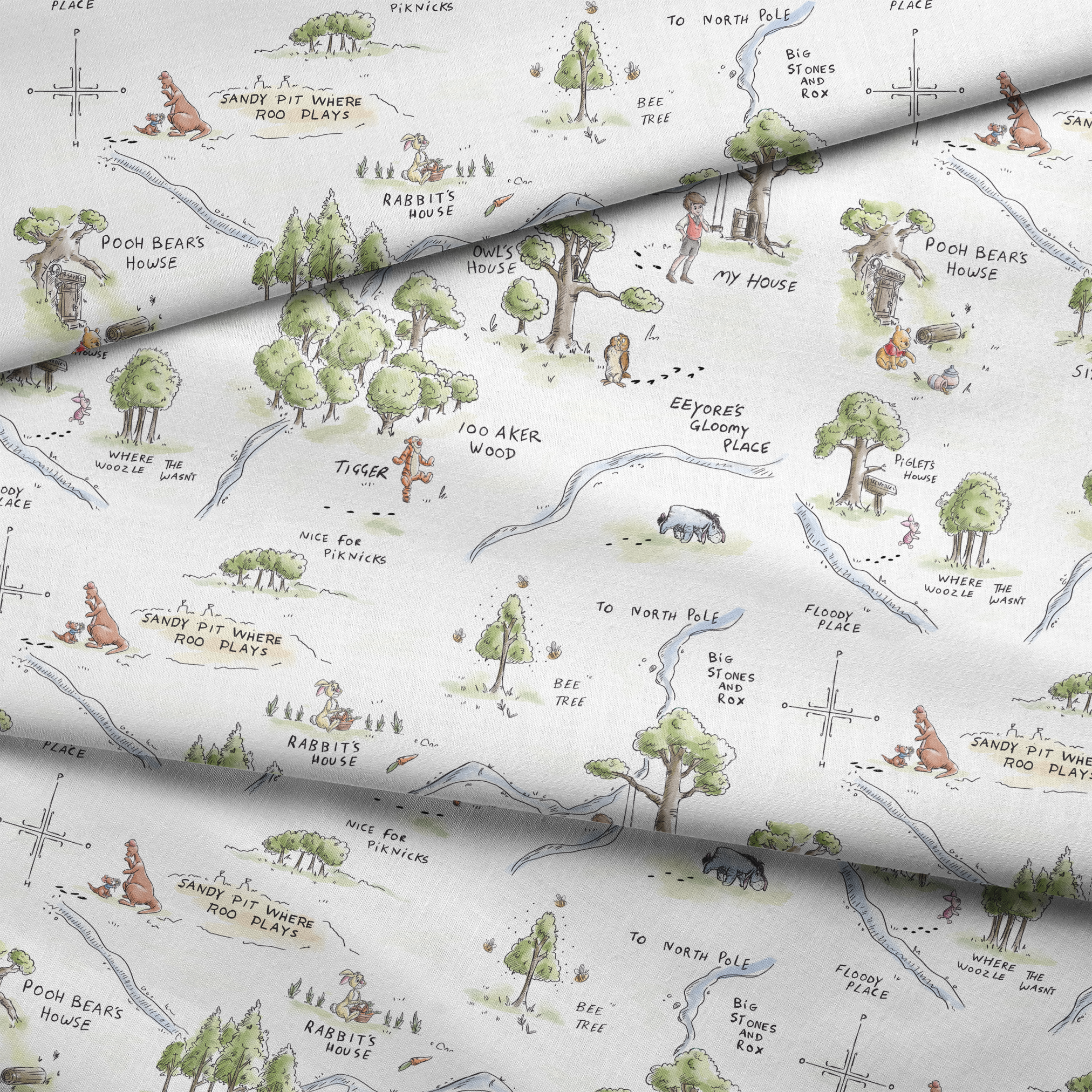  fabric fold mockup