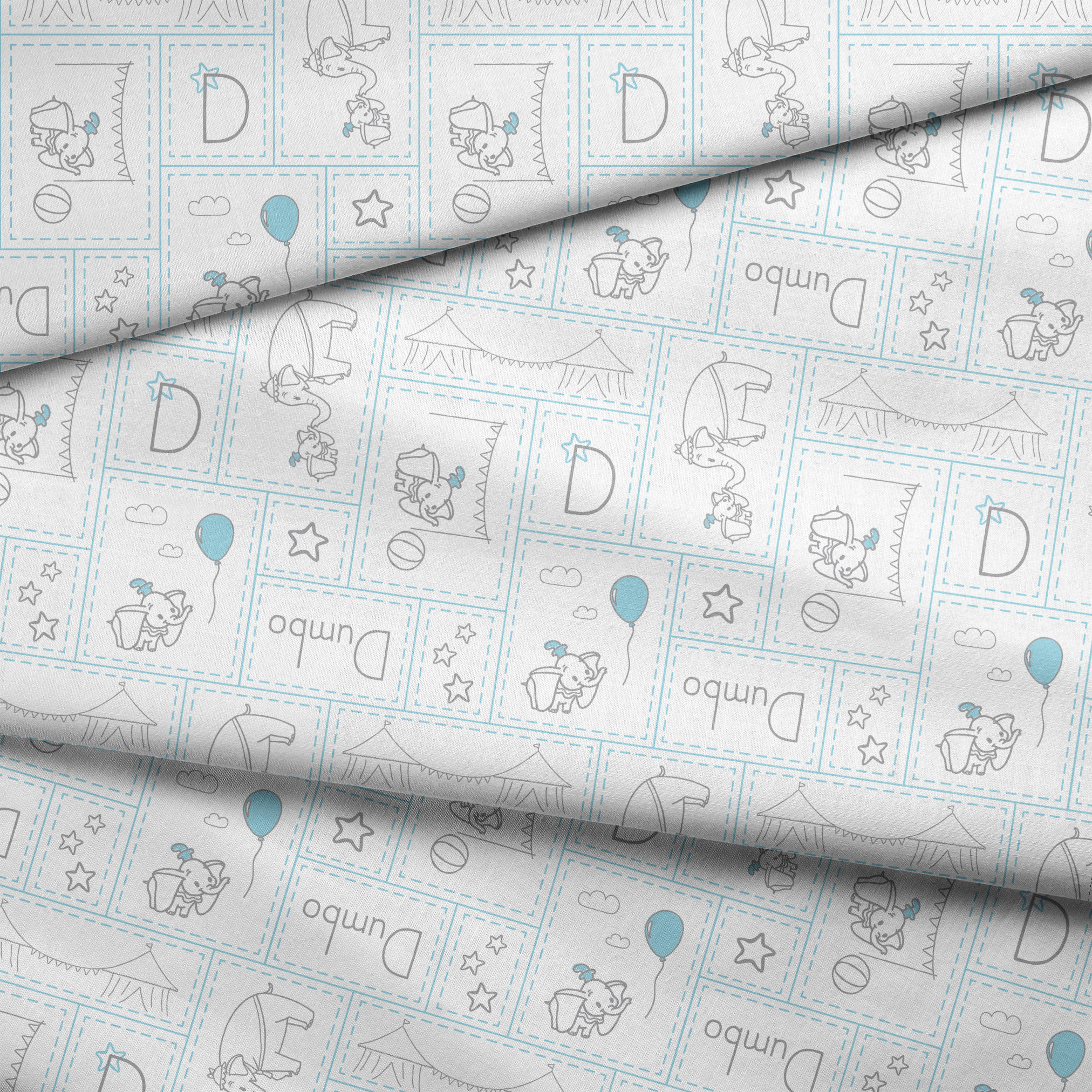  fabric fold mockup