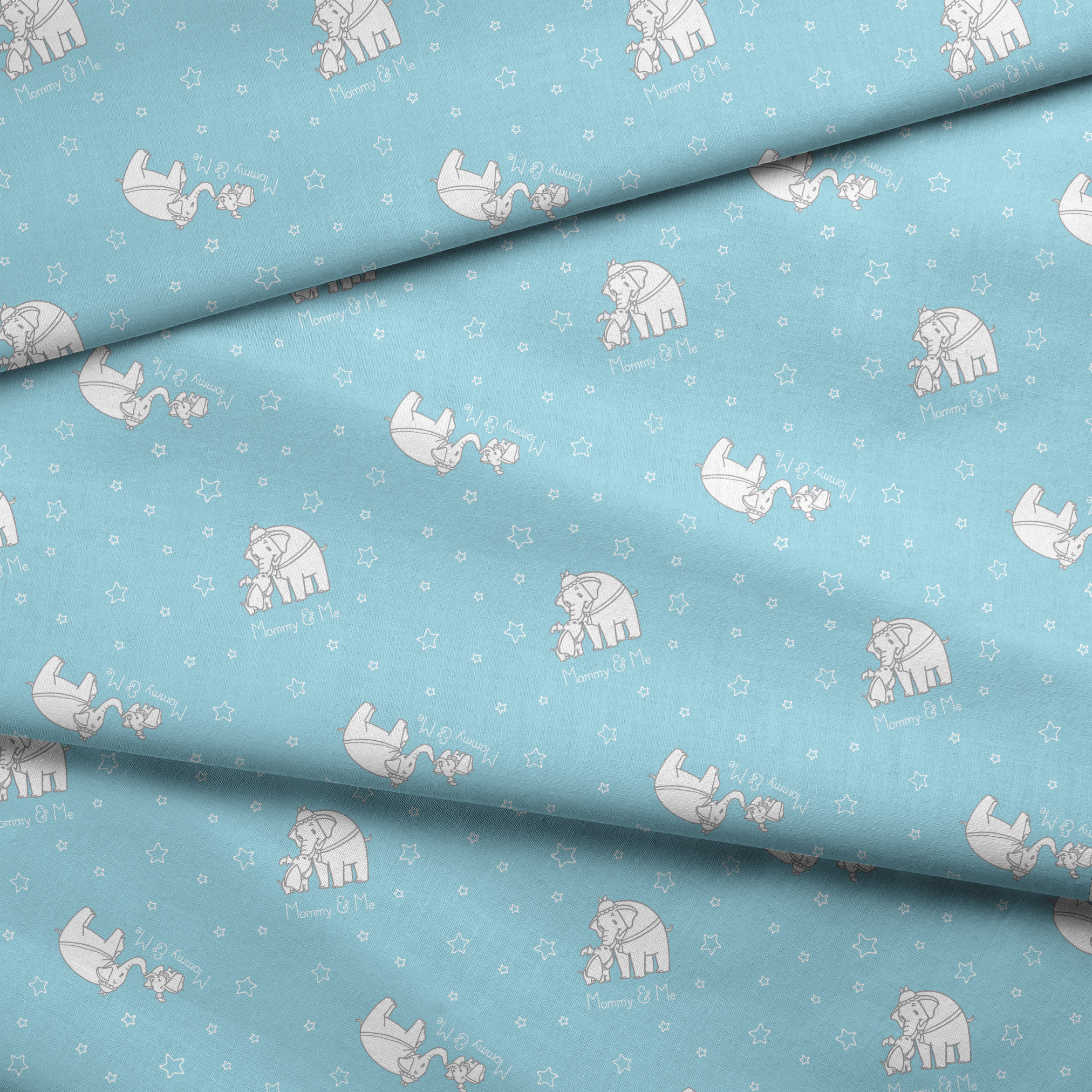  fabric fold mockup