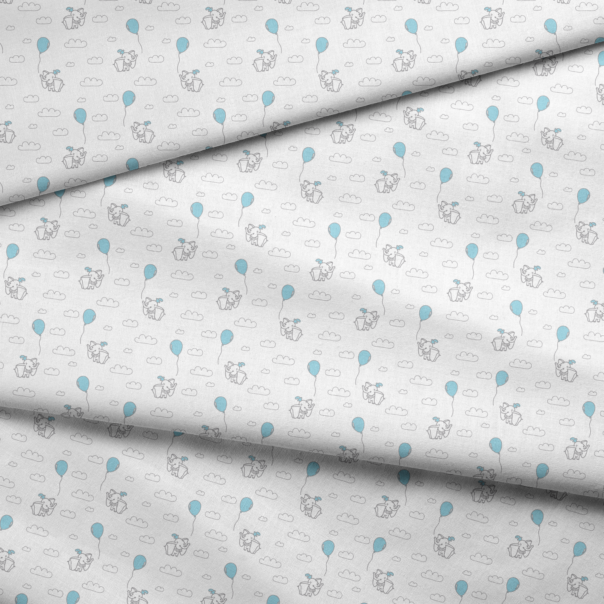  fabric fold mockup