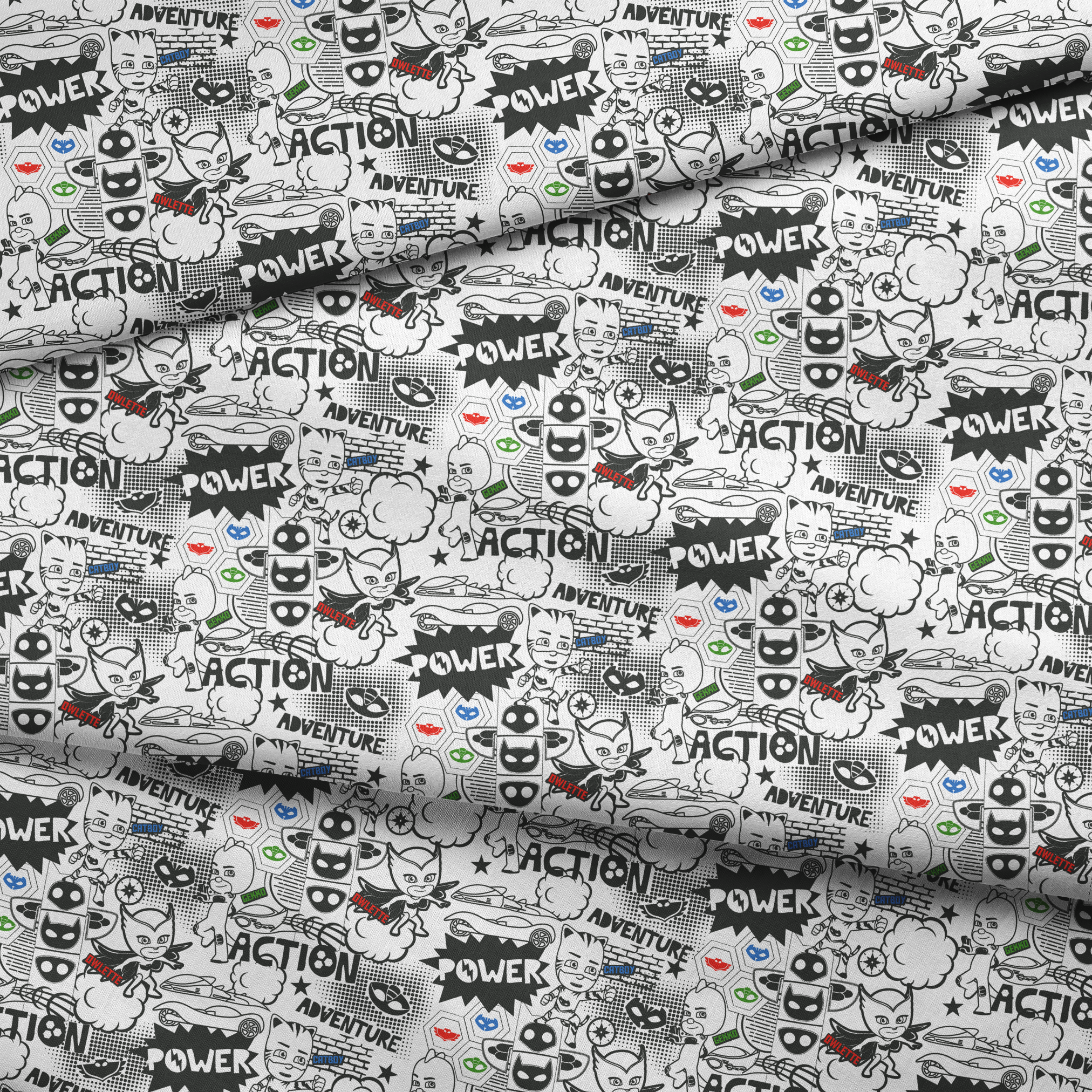  fabric fold mockup