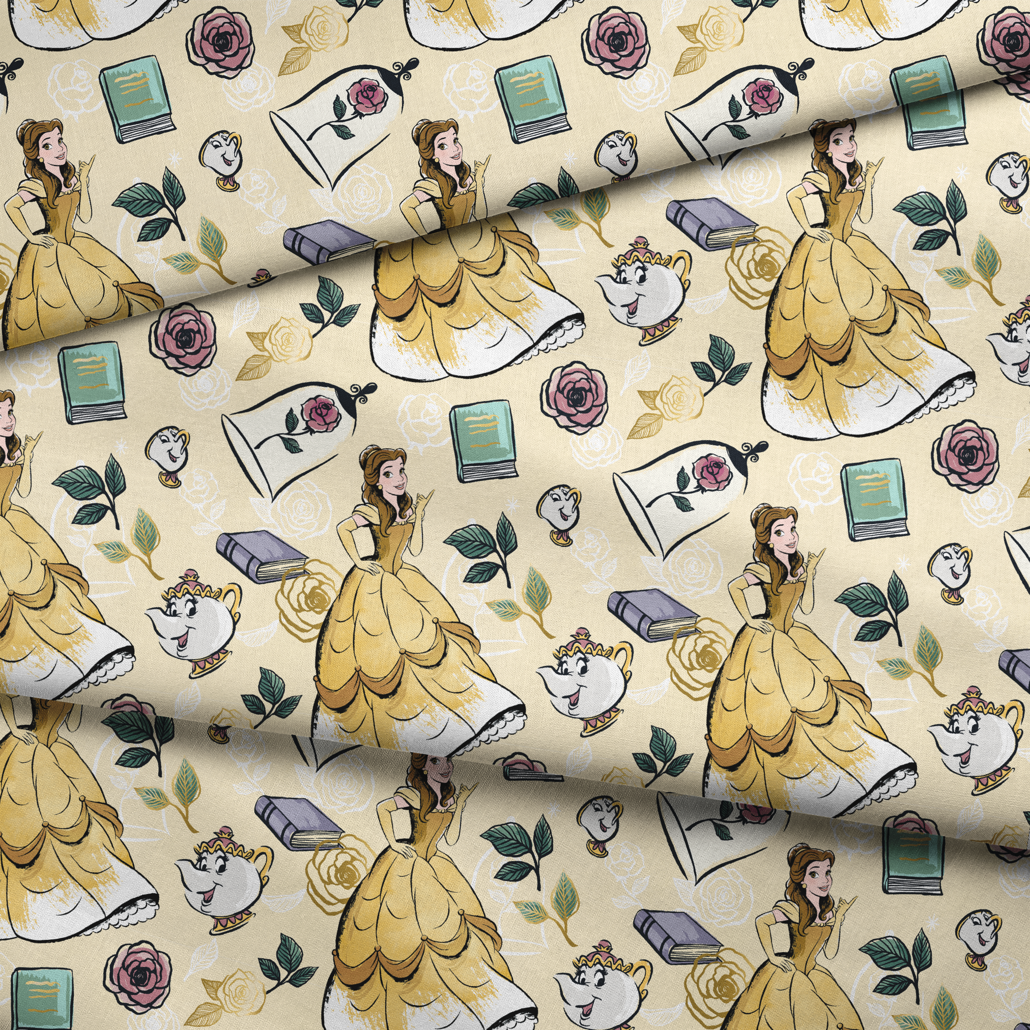  fabric fold mockup
