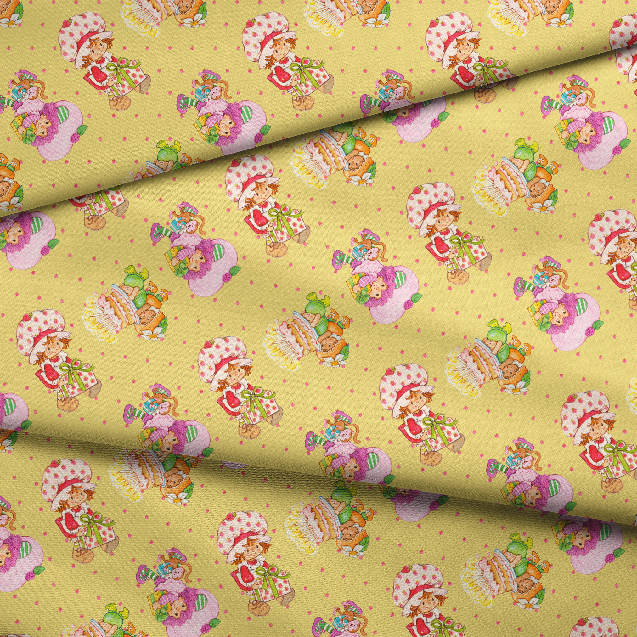  fabric fold mockup