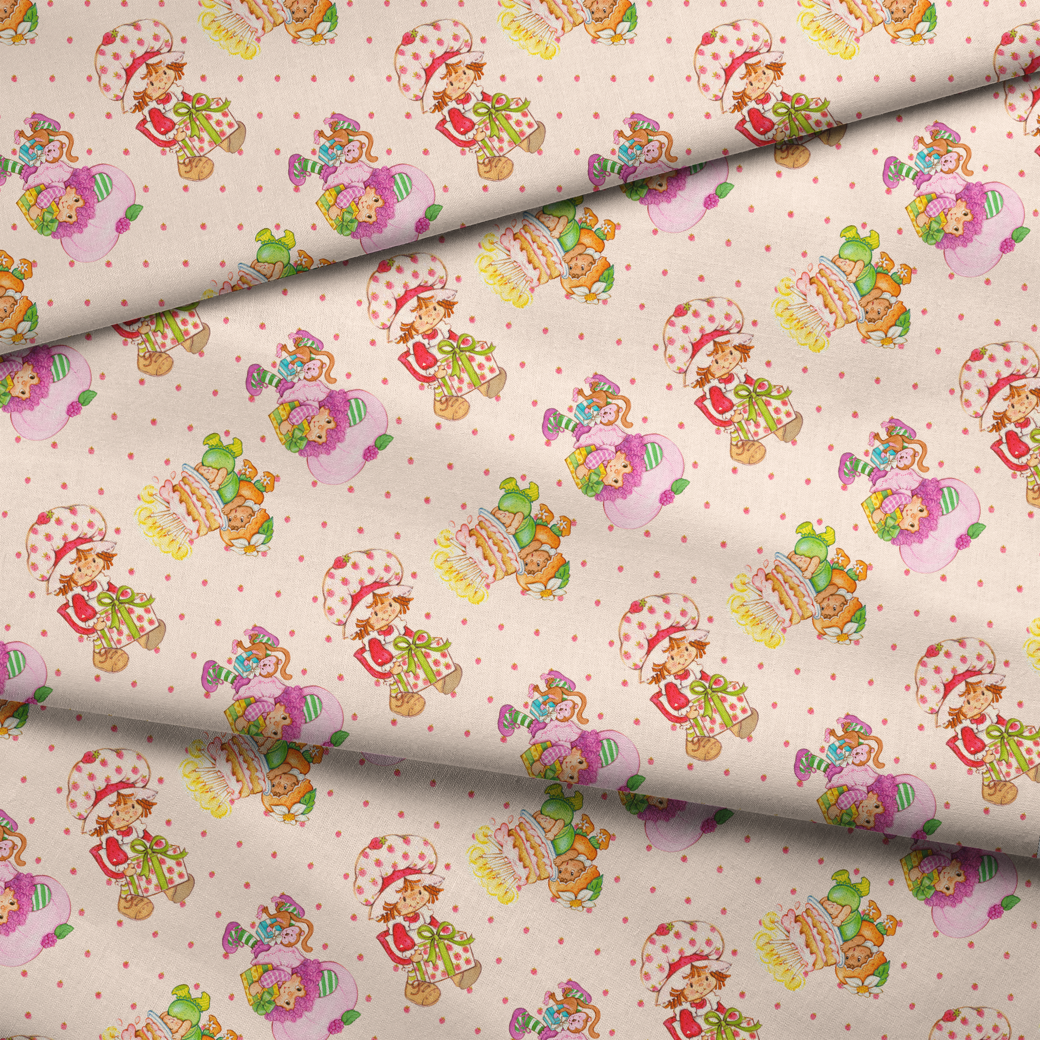  fabric fold mockup