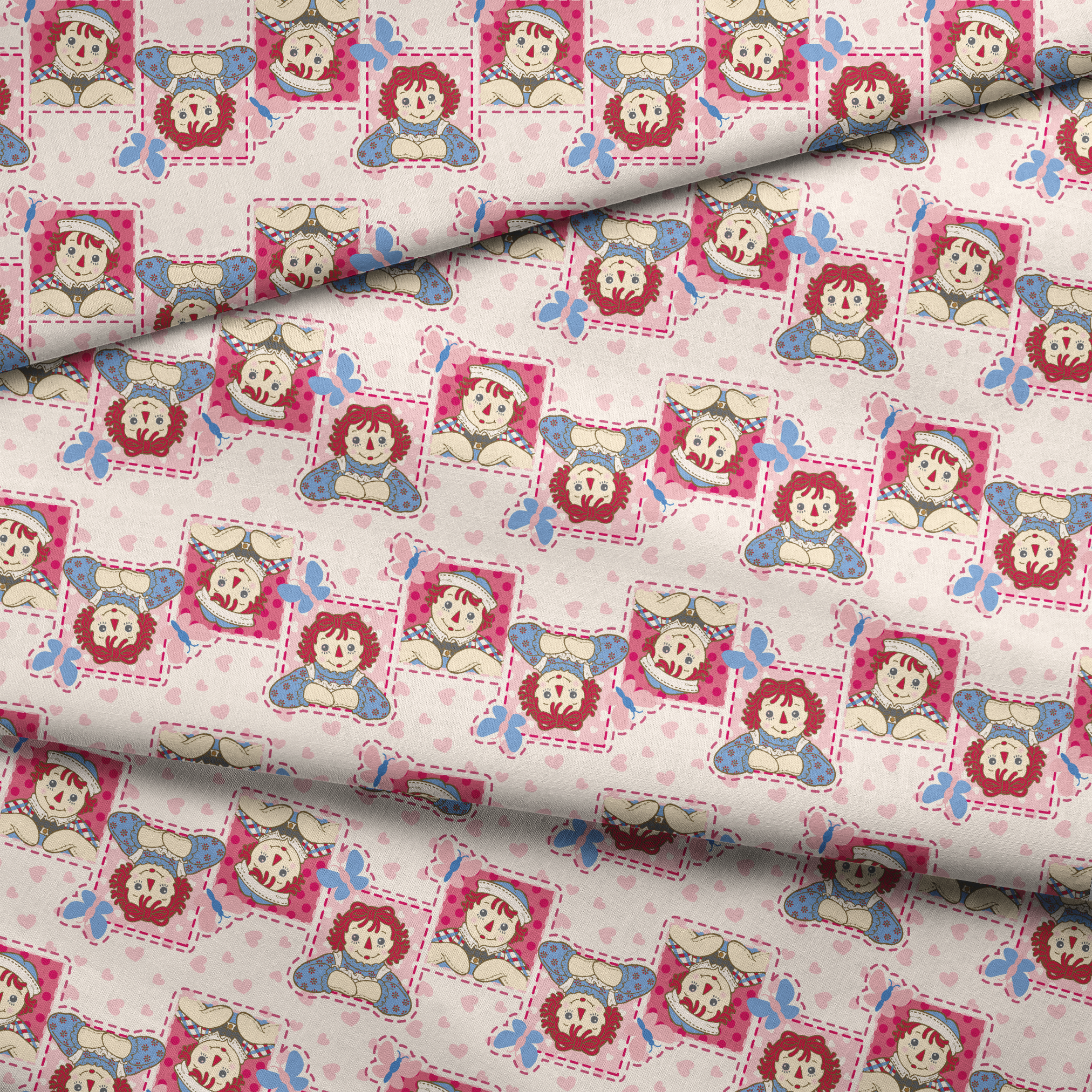  fabric fold mockup