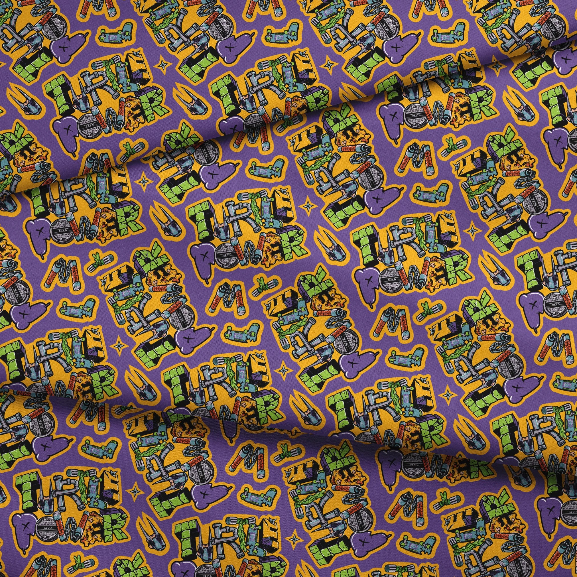  fabric fold mockup