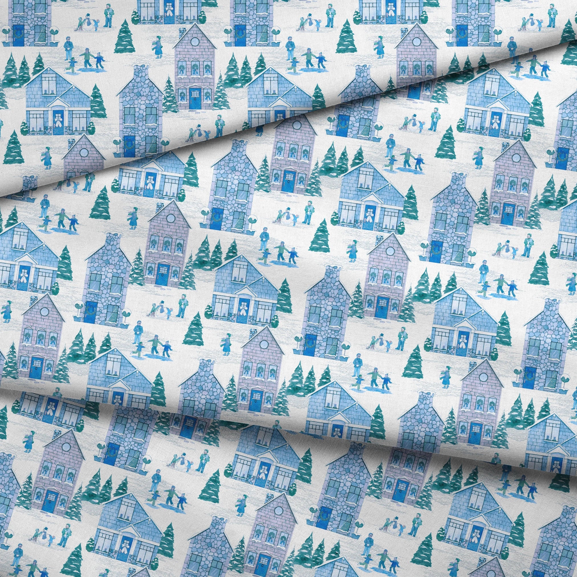  fabric fold mockup