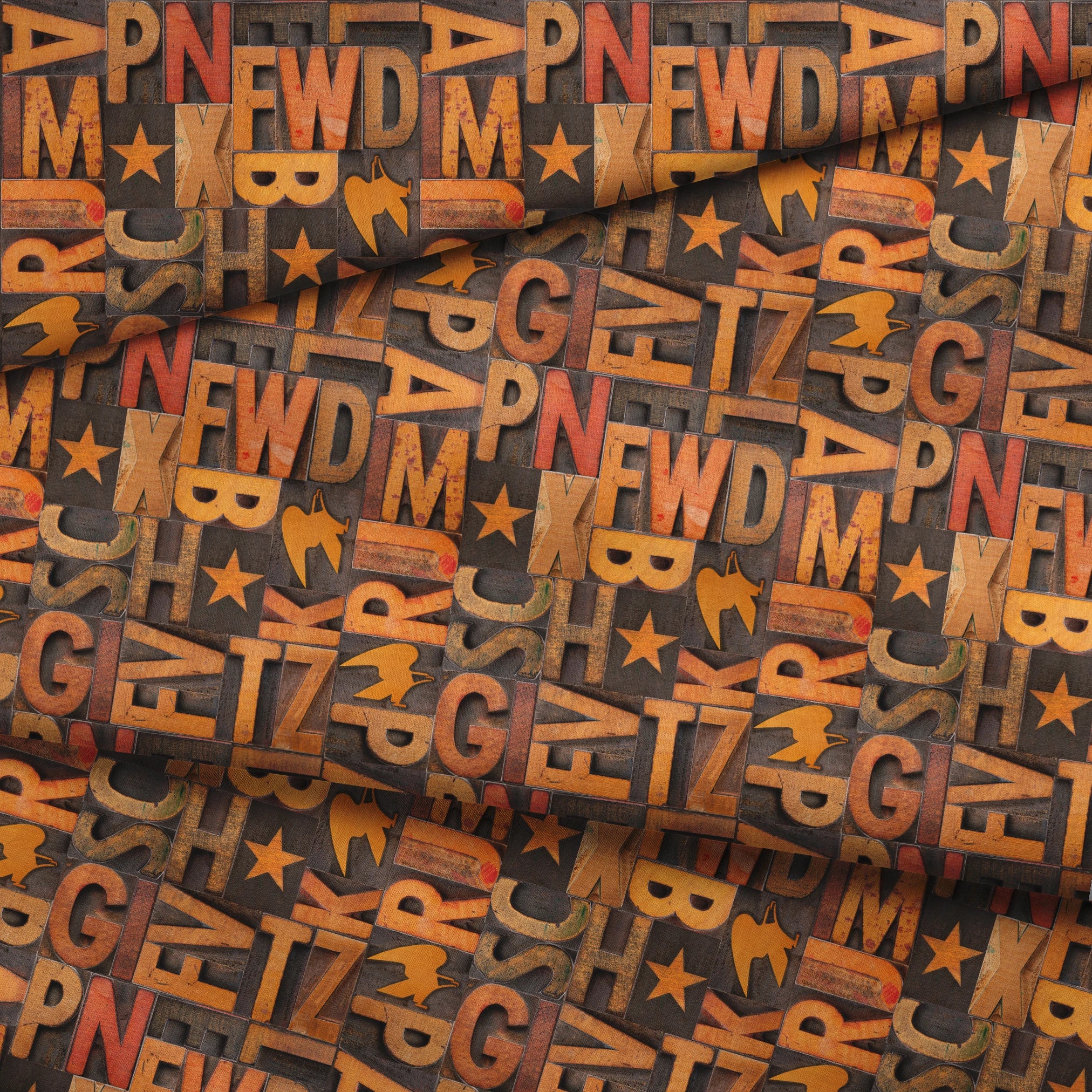  fabric fold mockup