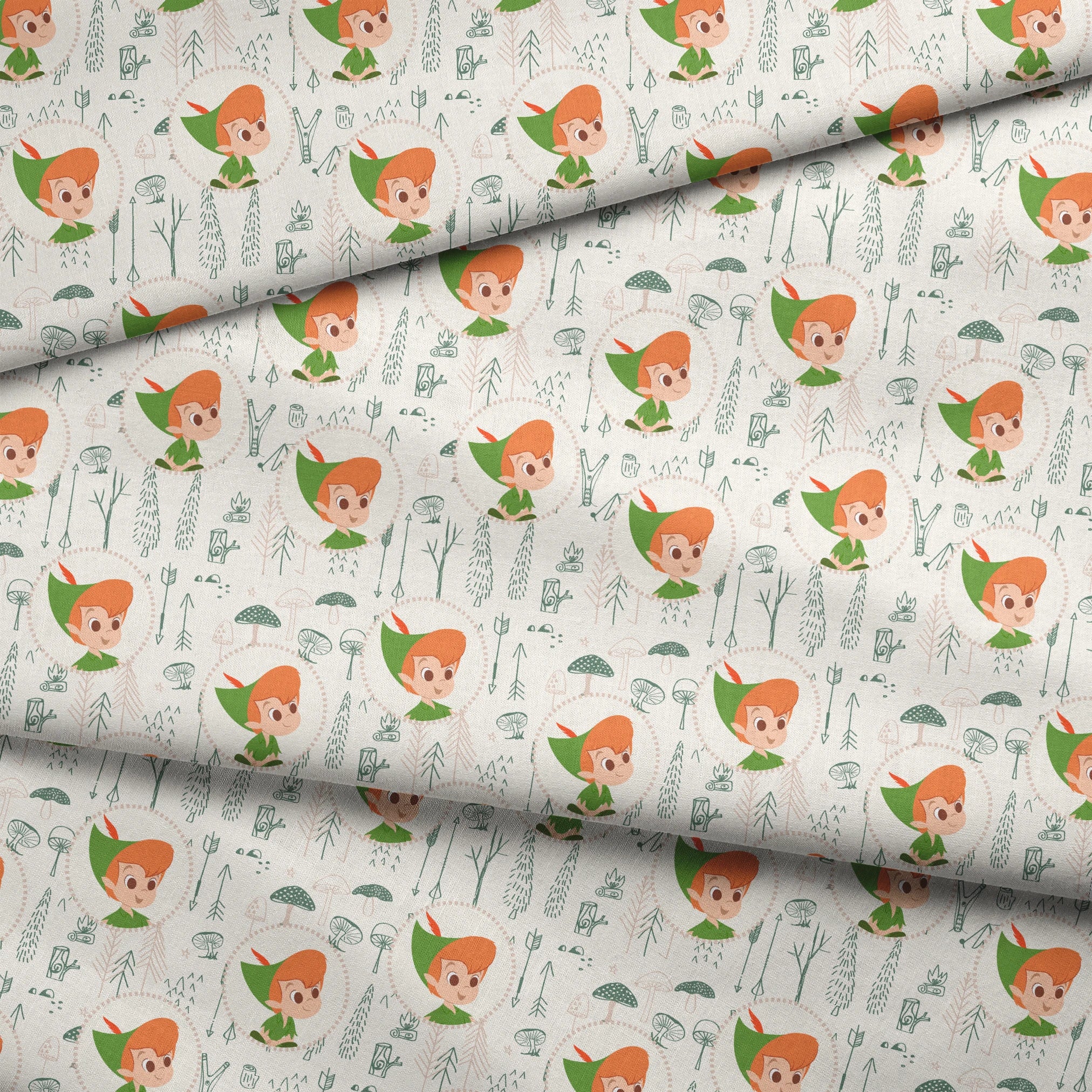  fabric fold mockup