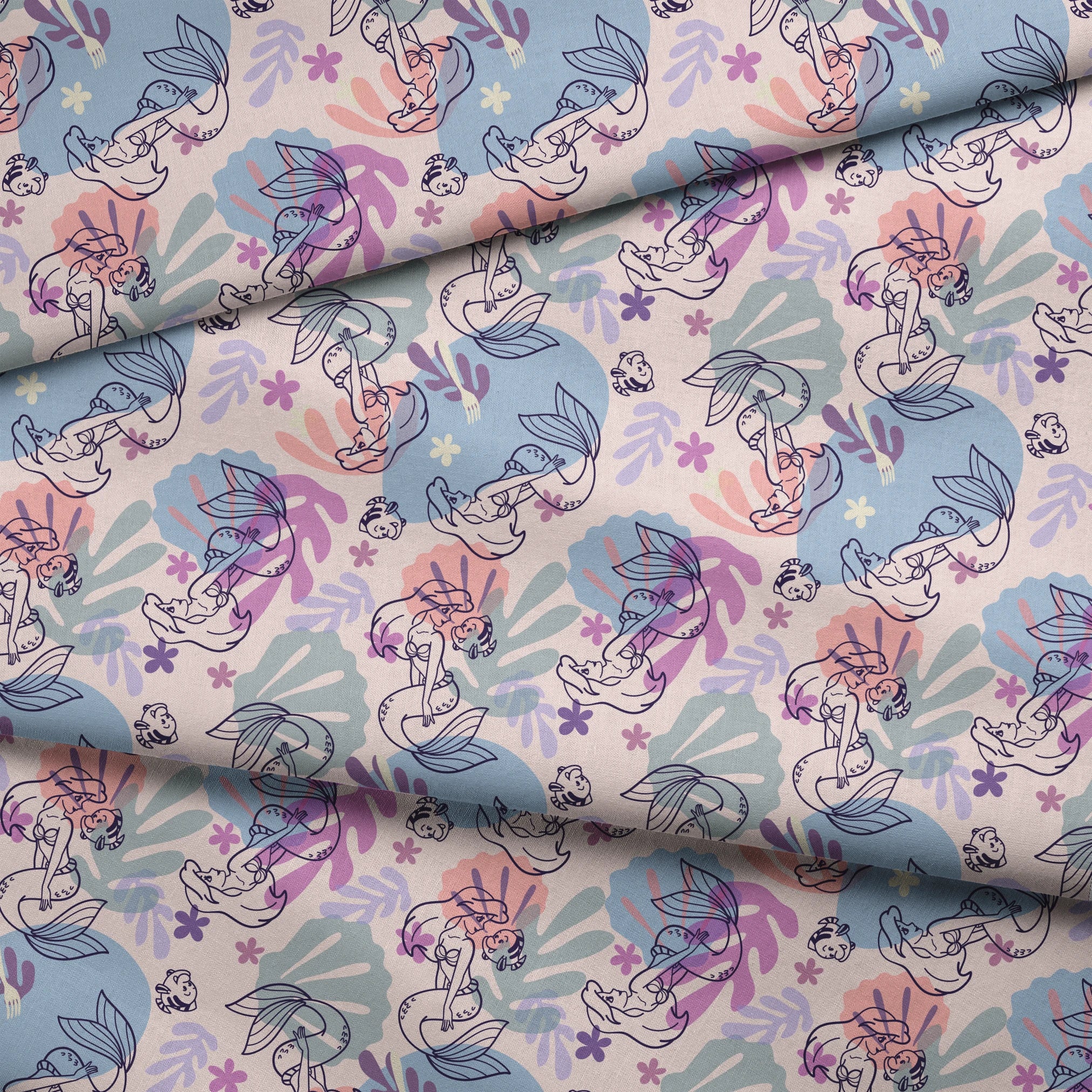 fabric fold mockup