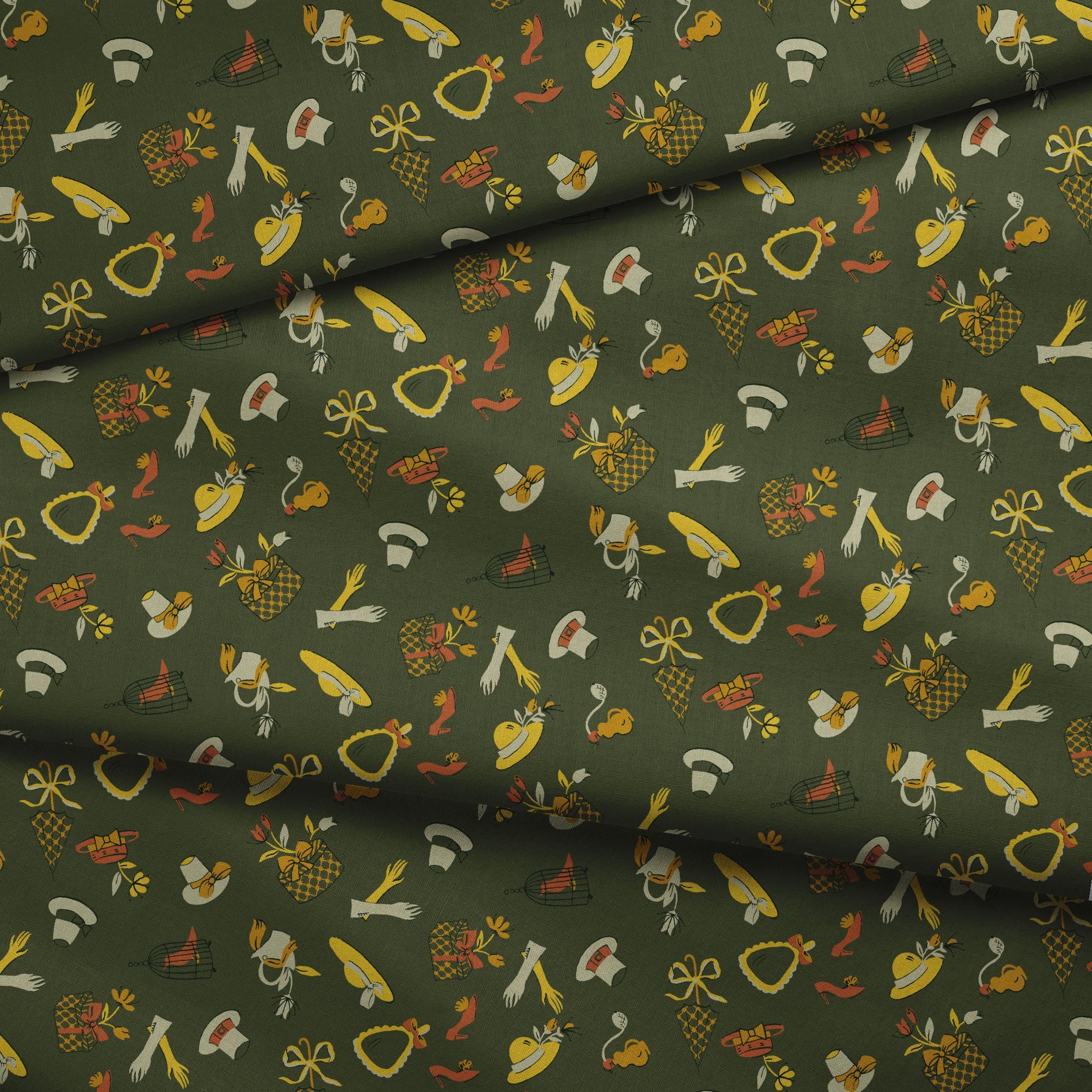  fabric fold mockup
