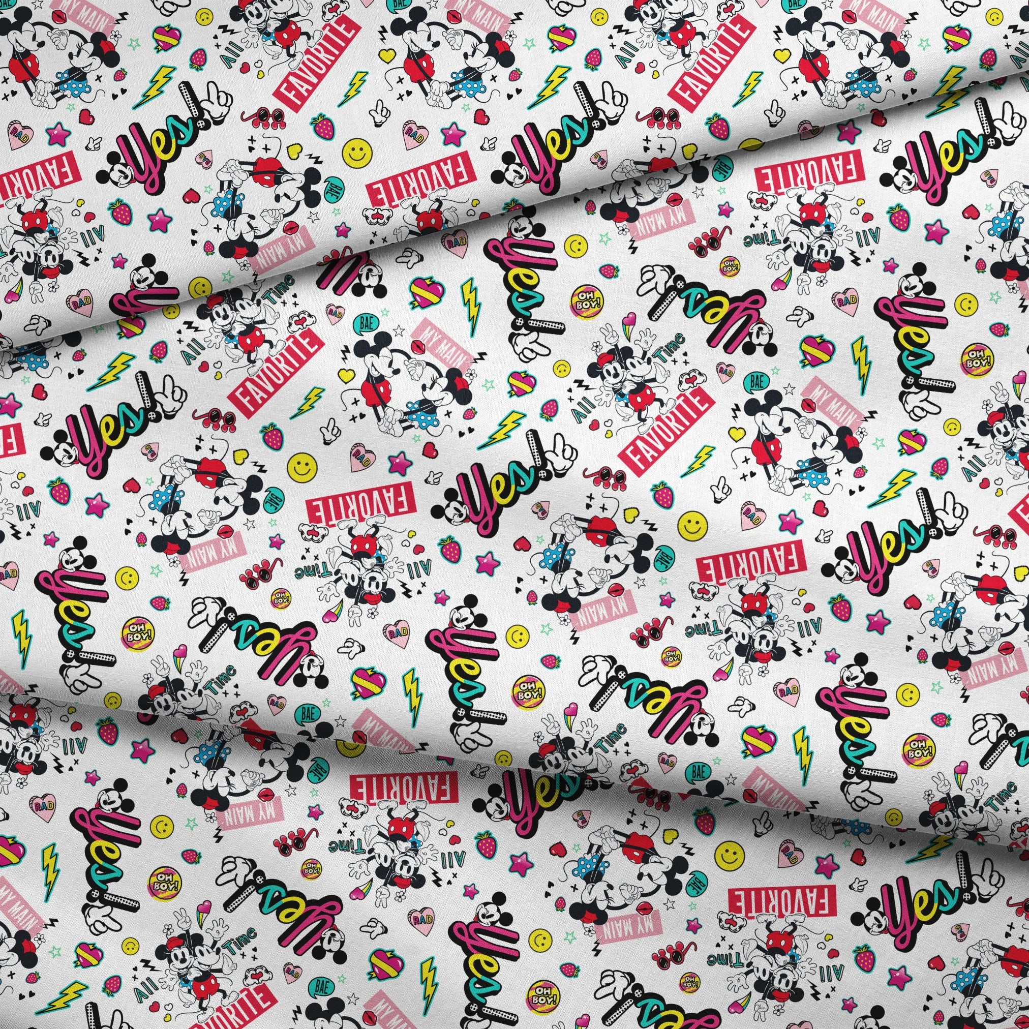  fabric fold mockup