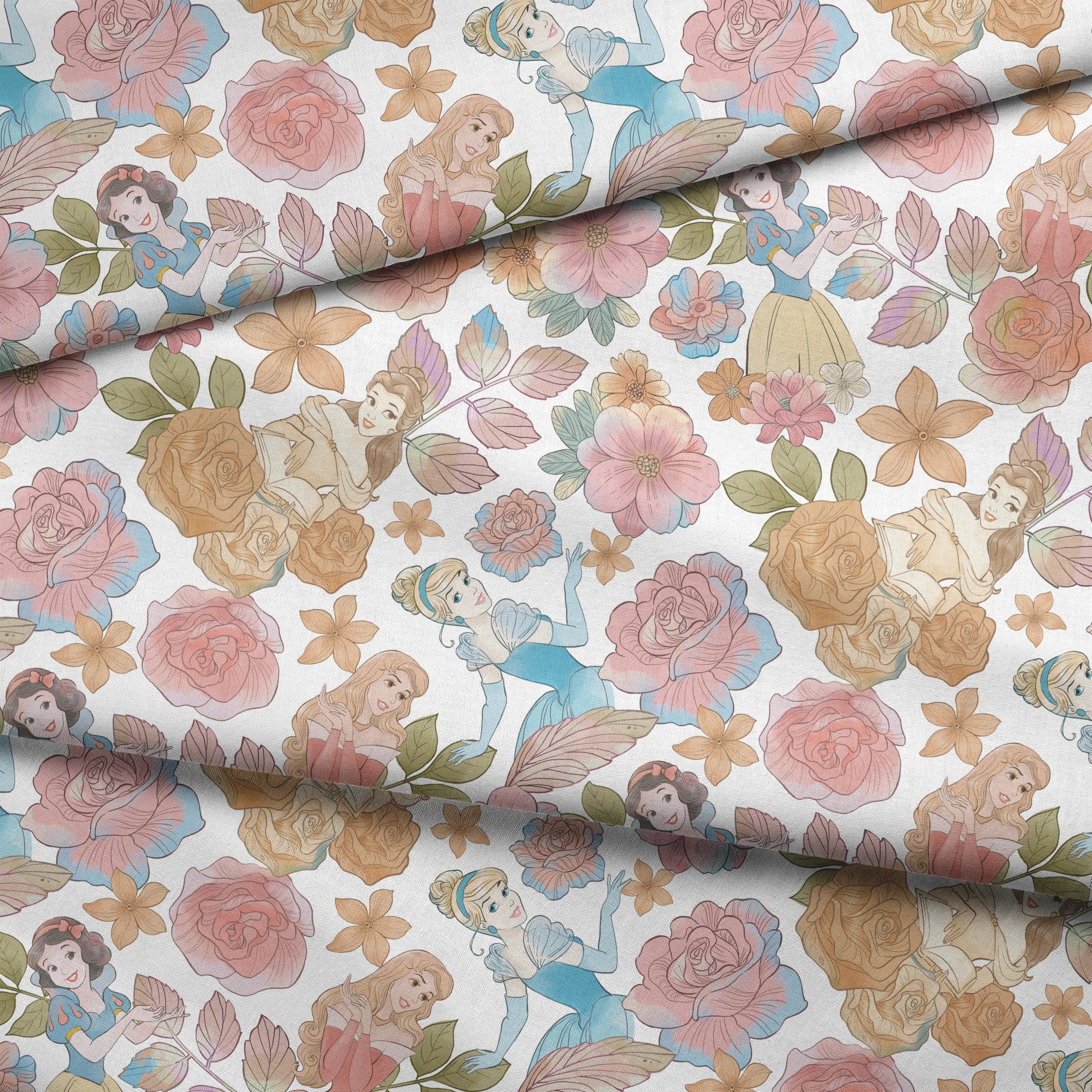  fabric fold mockup