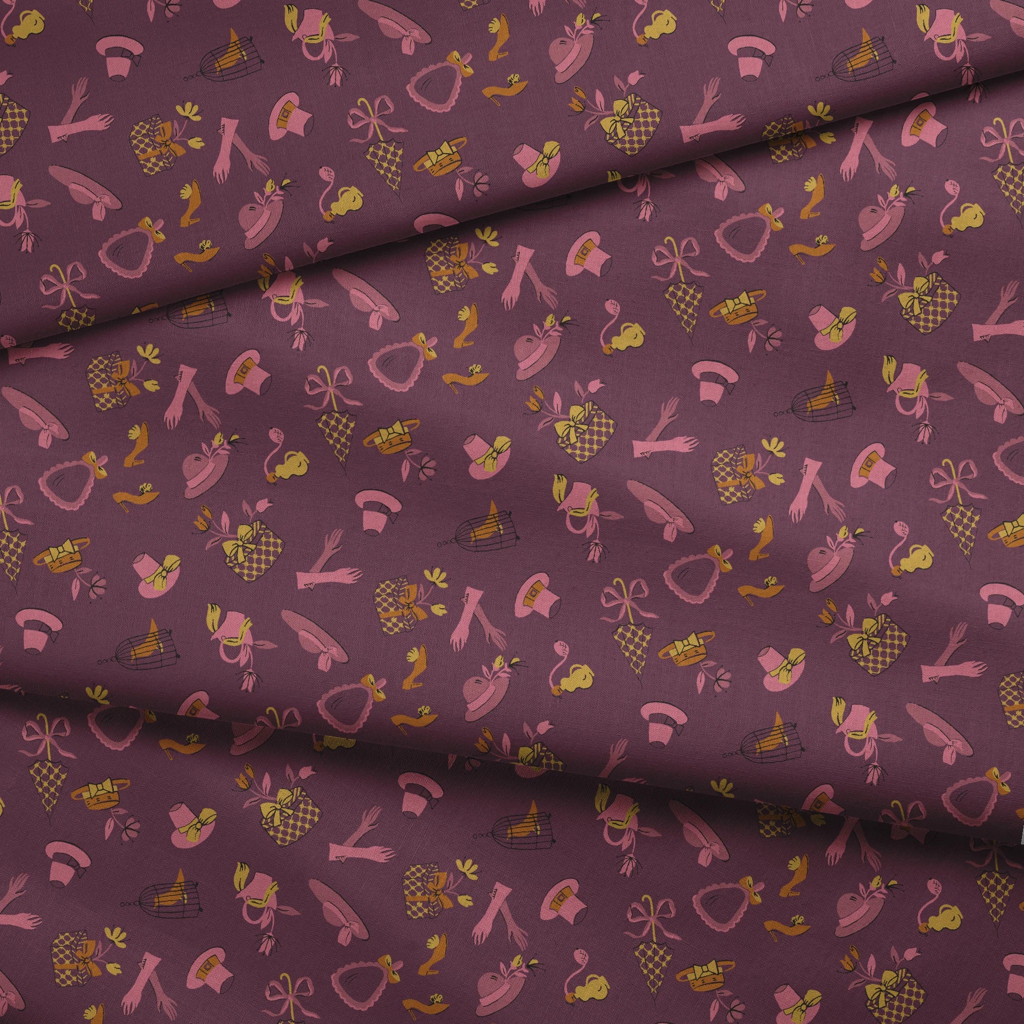  fabric fold mockup