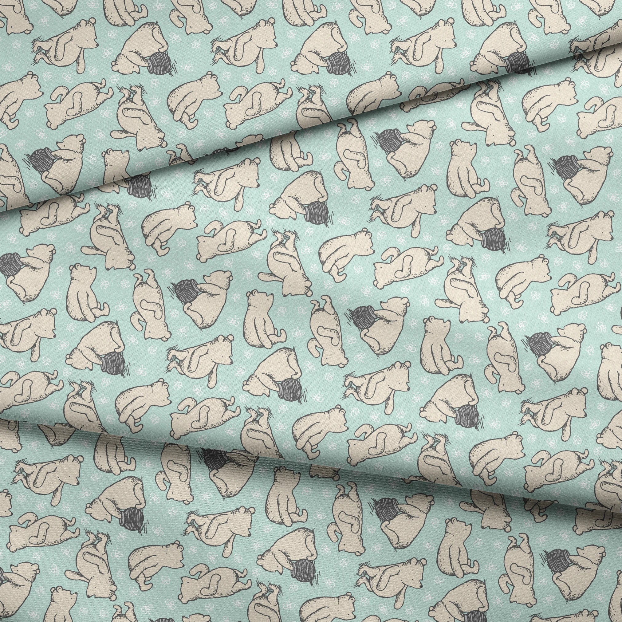  fabric fold mockup