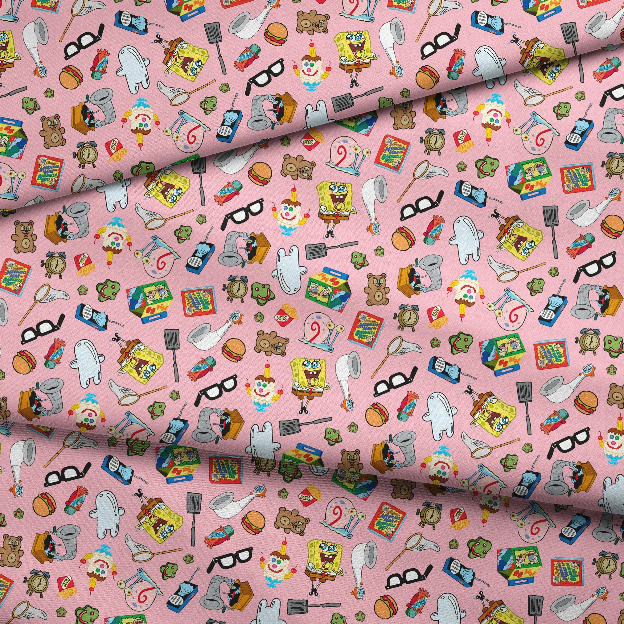  fabric fold mockup
