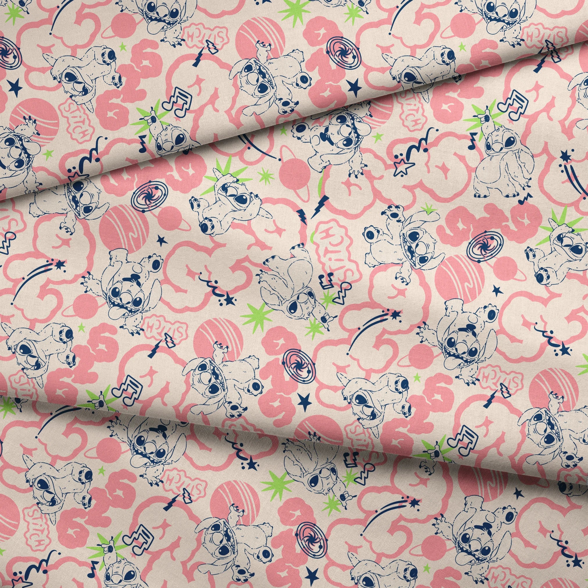  fabric fold mockup