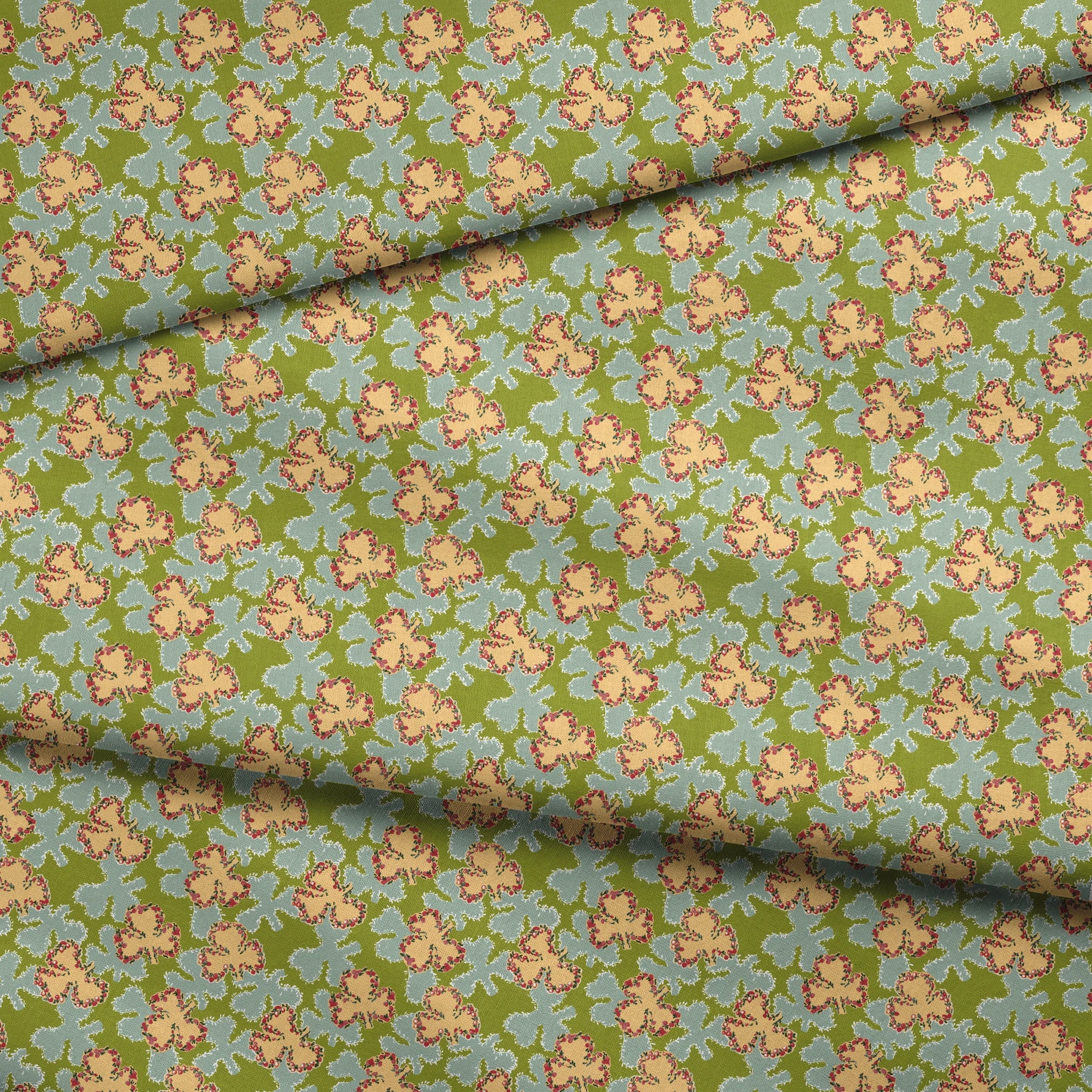  fabric fold mockup