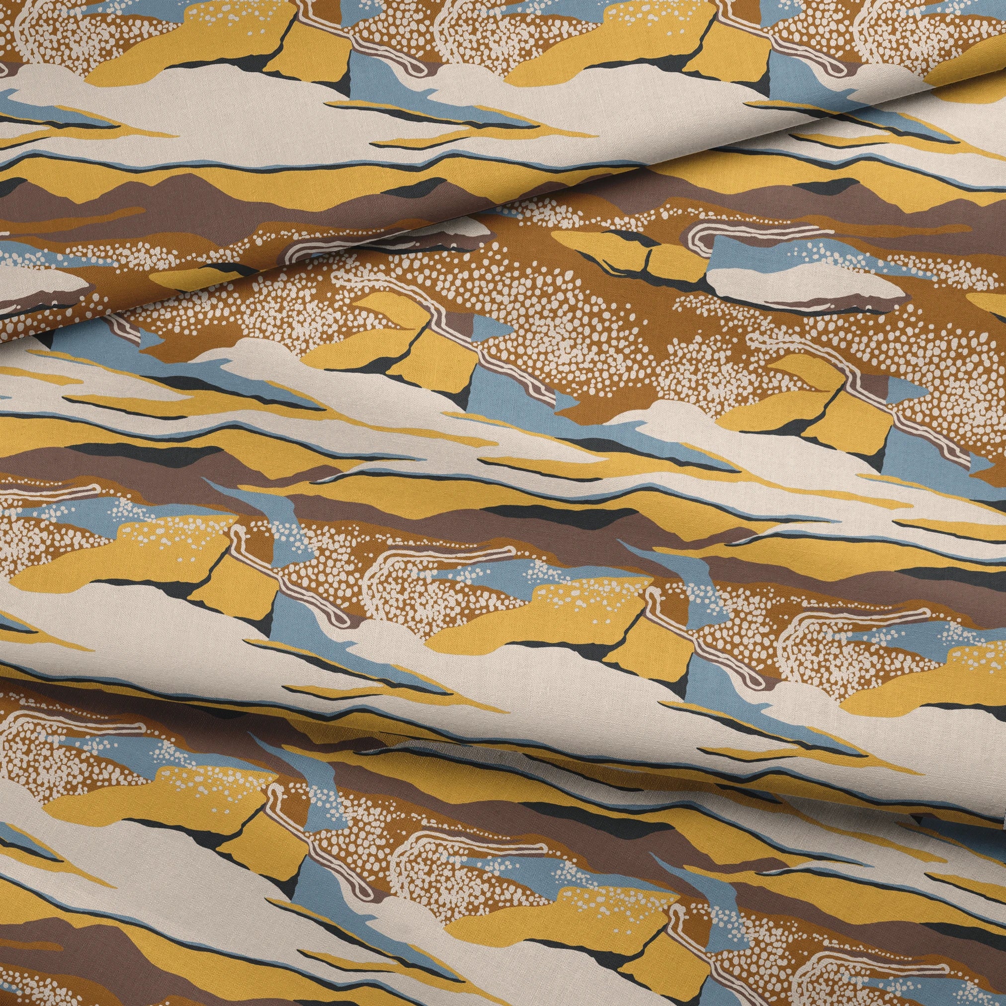 fabric fold mockup