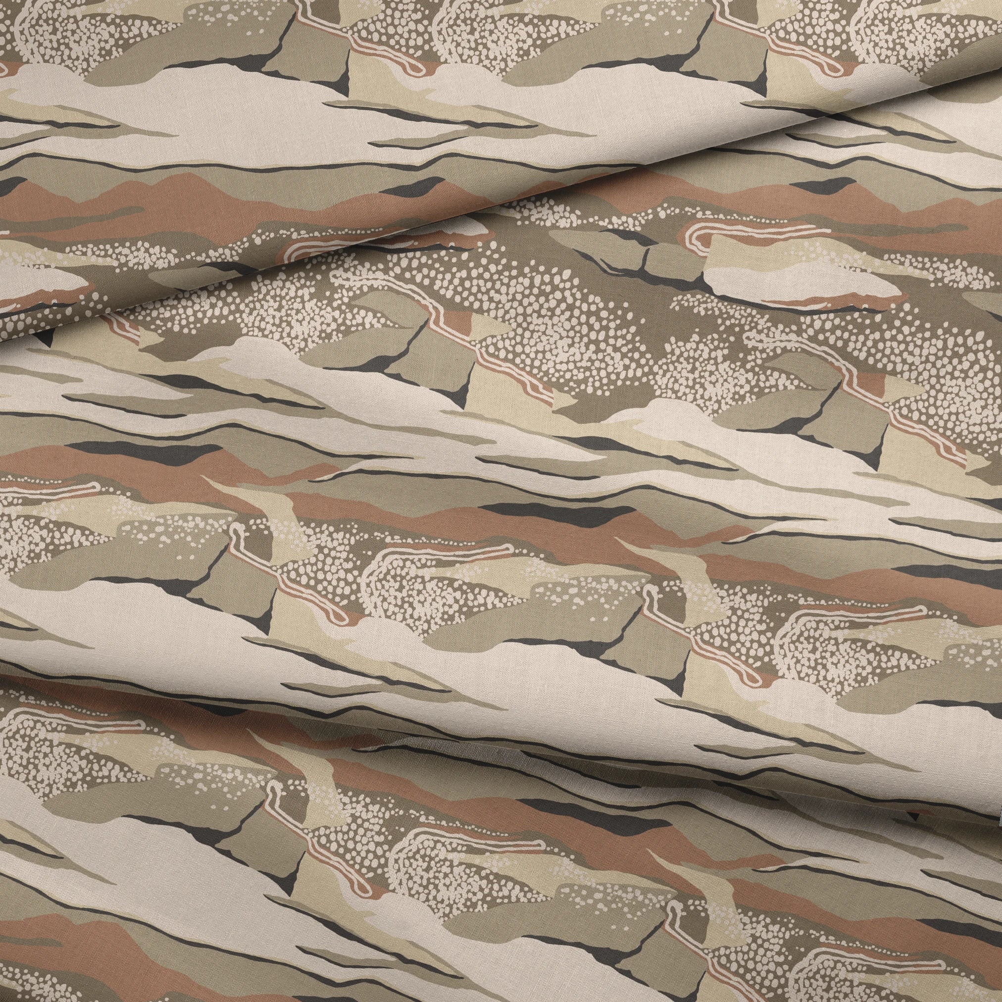  fabric fold mockup