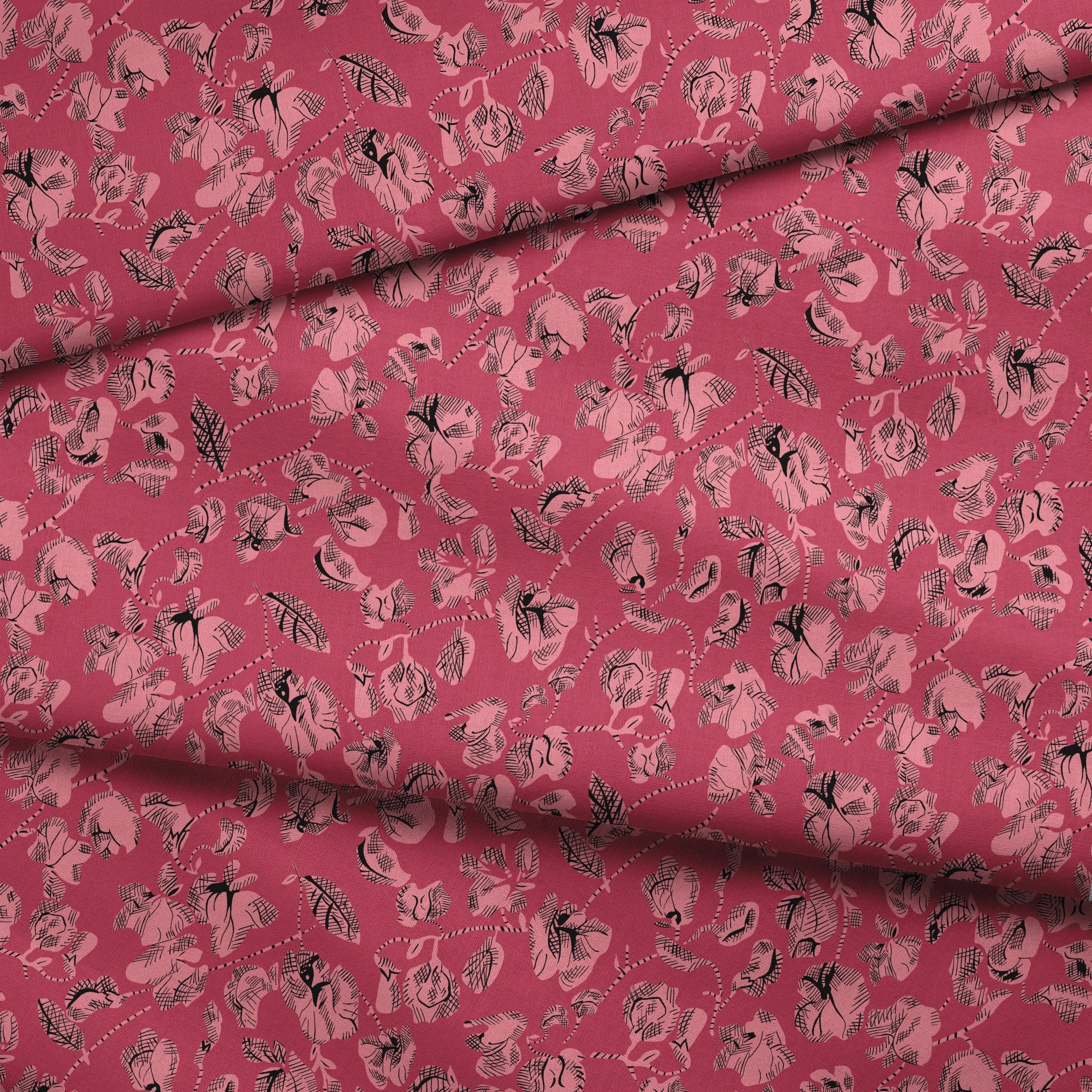  fabric fold mockup