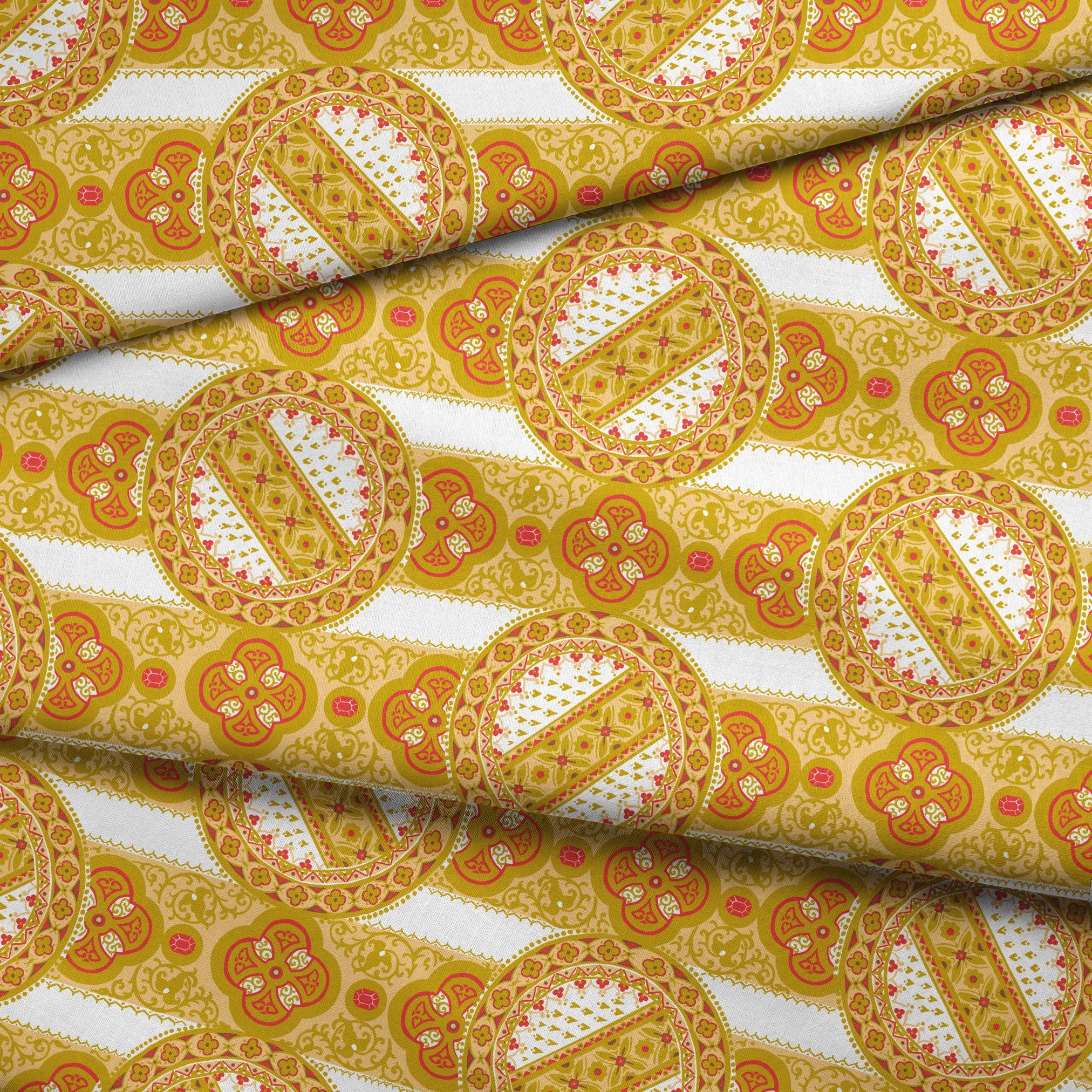  fabric fold mockup