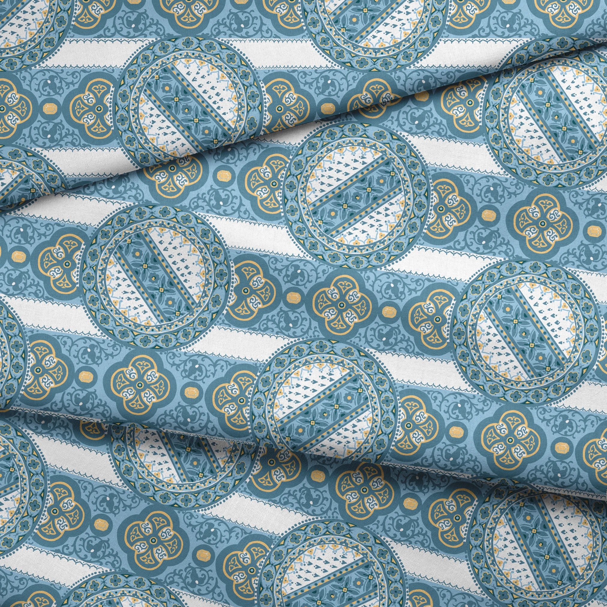  fabric fold mockup