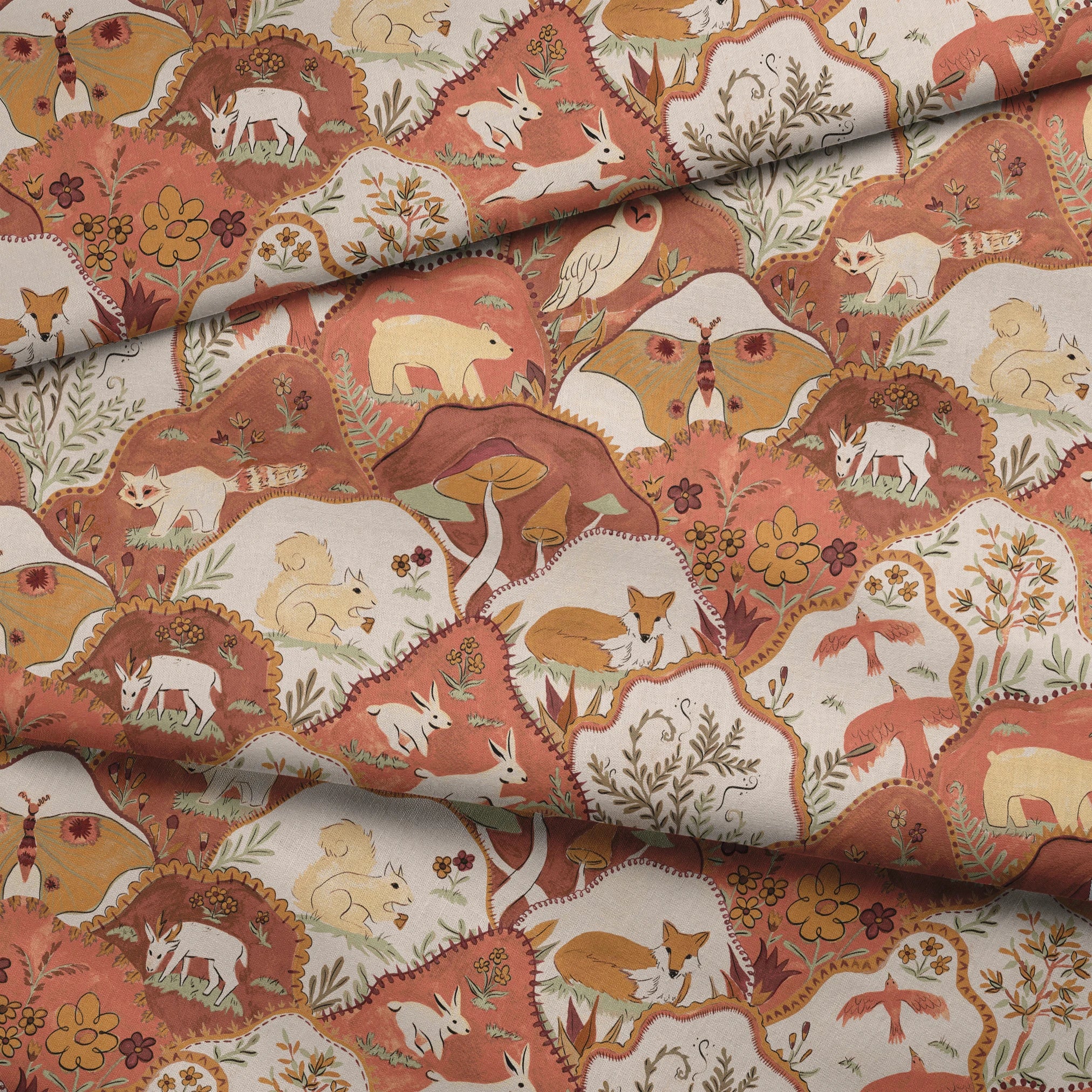  fabric fold mockup
