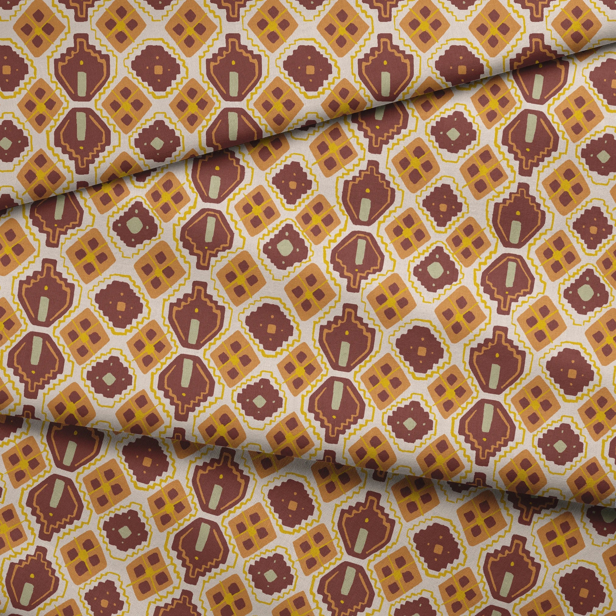  fabric fold mockup