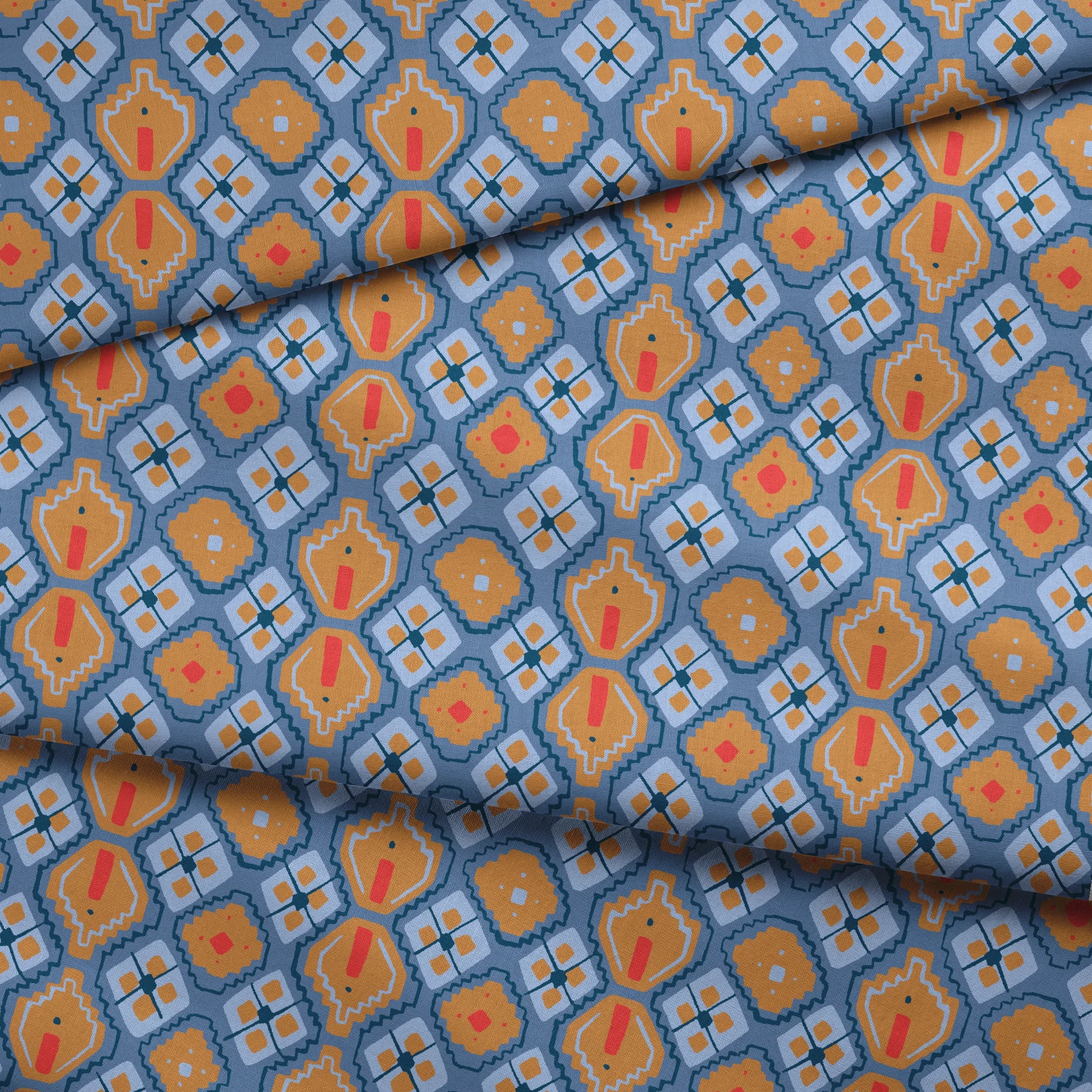  fabric fold mockup