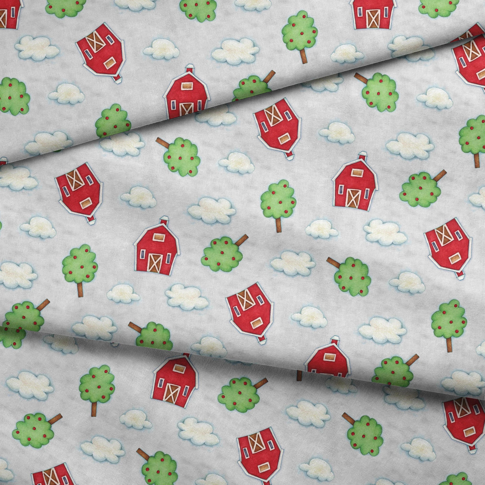  fabric fold mockup