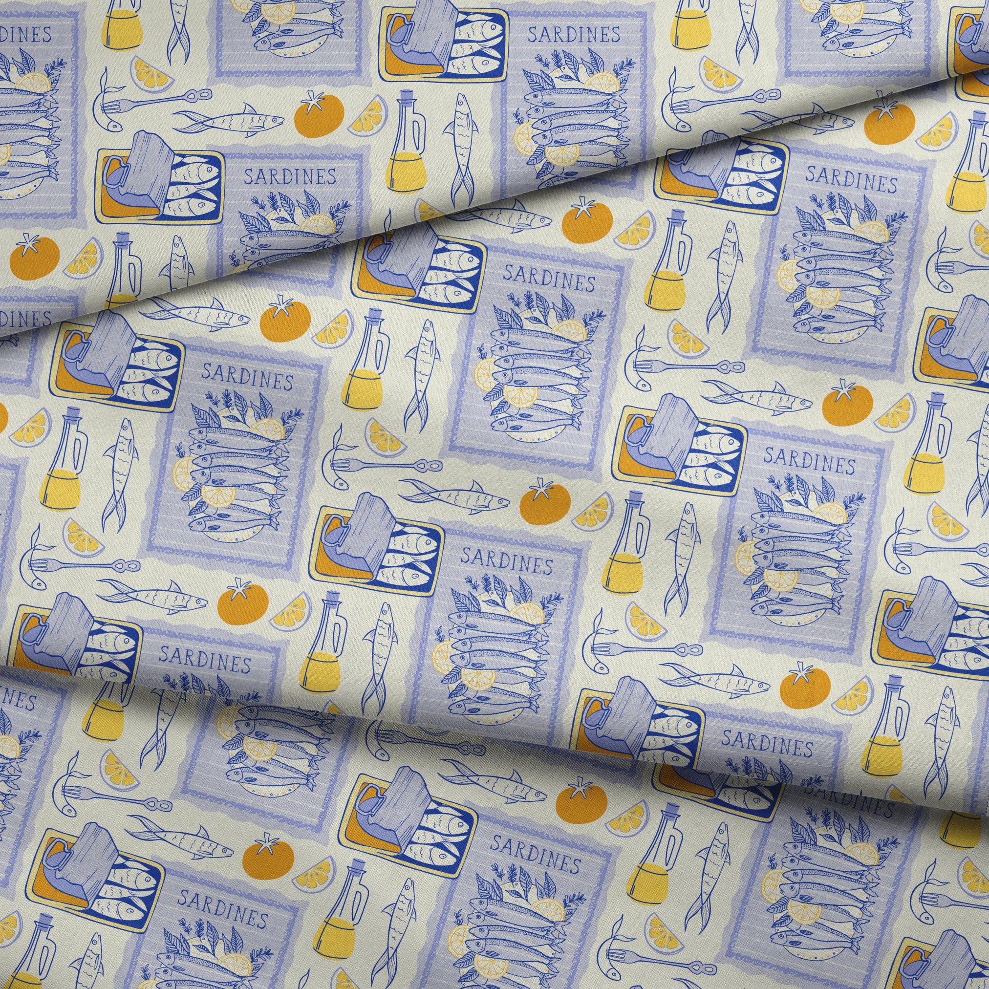  fabric fold mockup